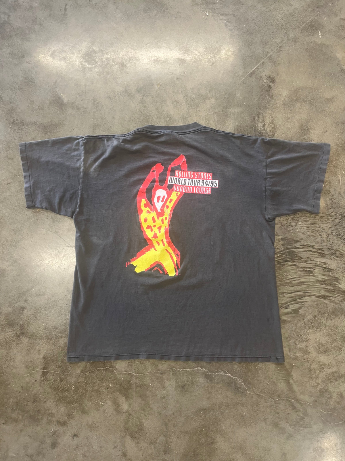Vintage Faded out Rolling Stones shirt size extra large