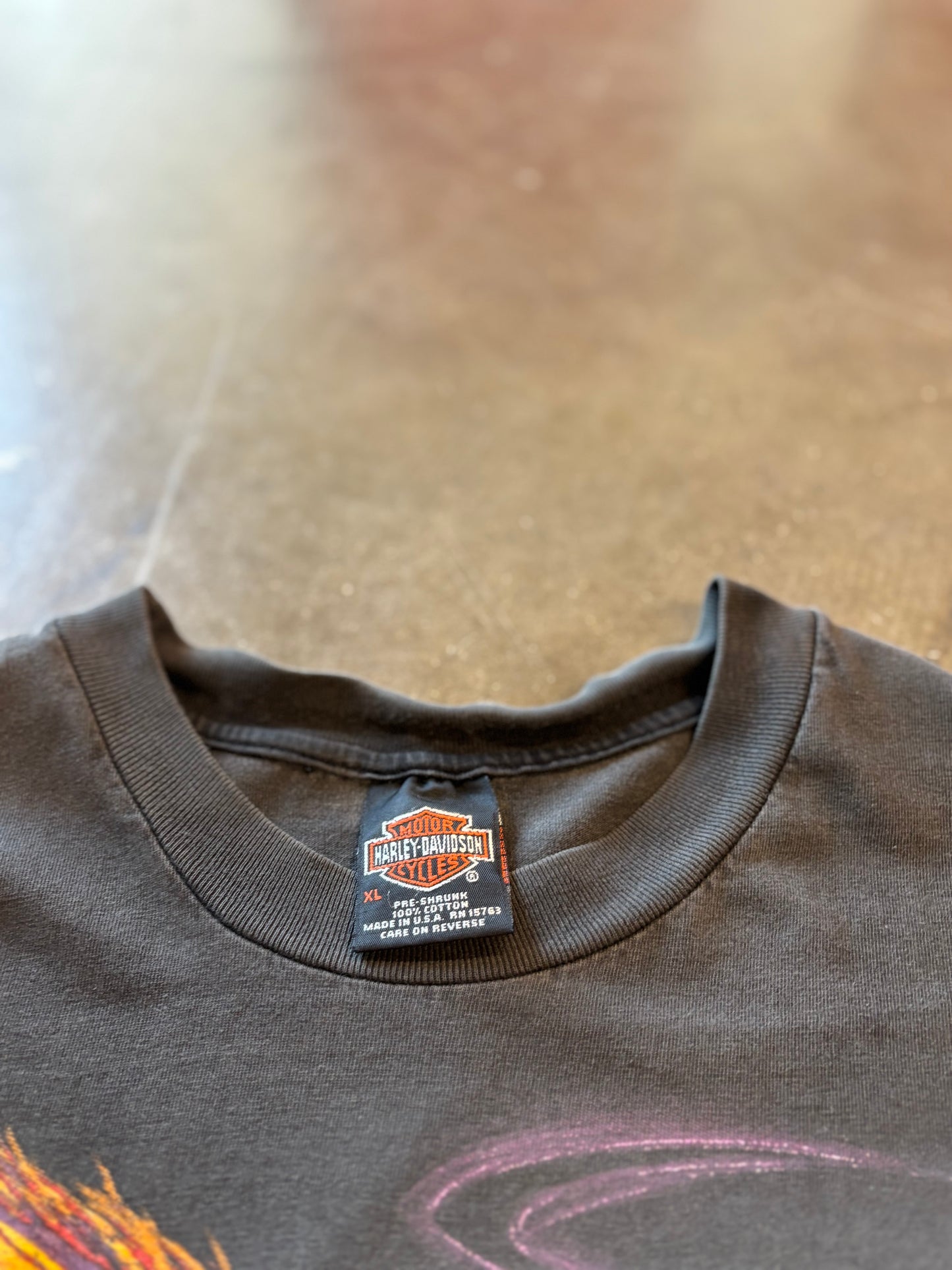 Vintage Harley Davidson Eagle AOP size extra large