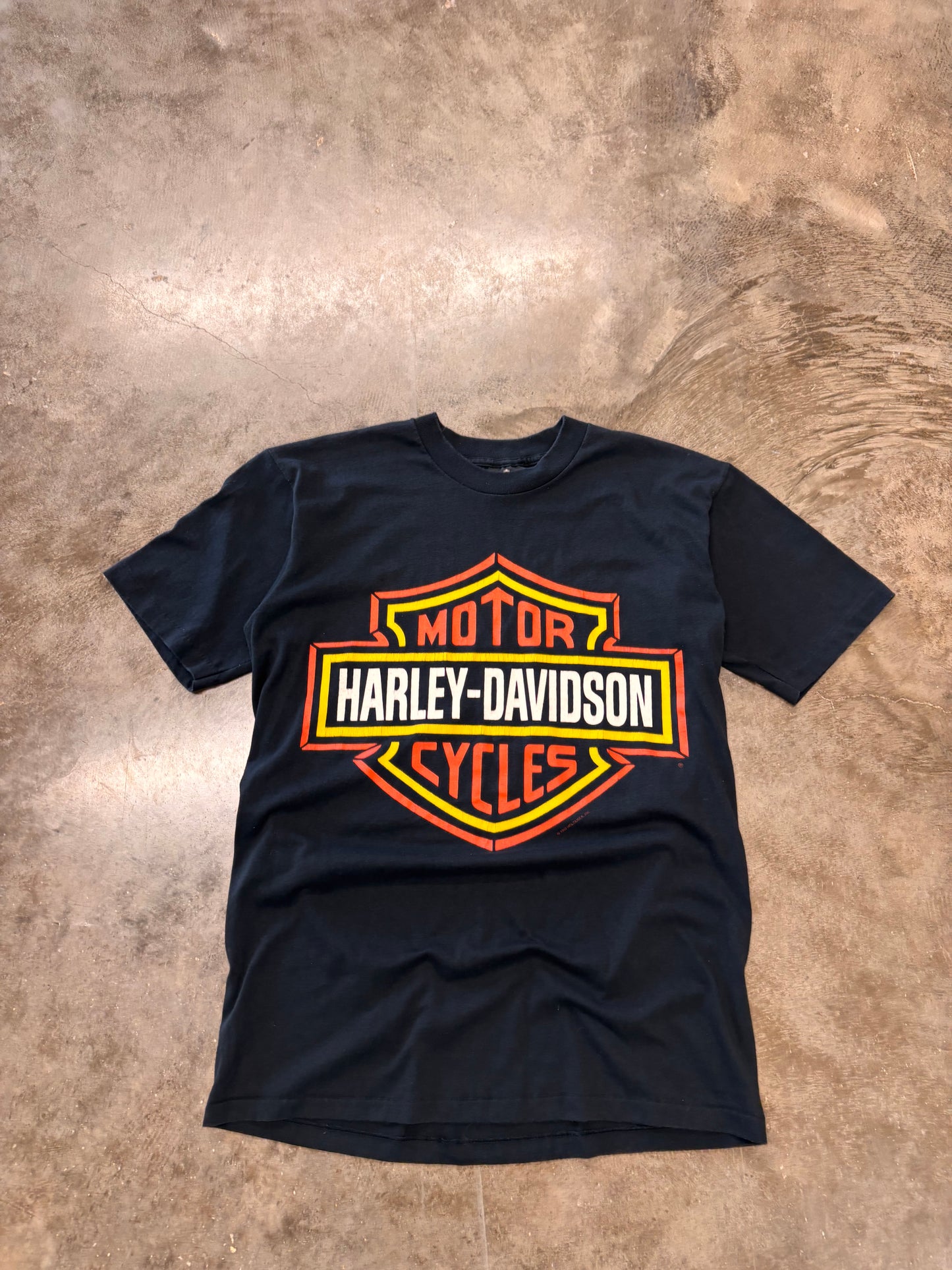 Vintage Harley Davidson special shield shirt size large