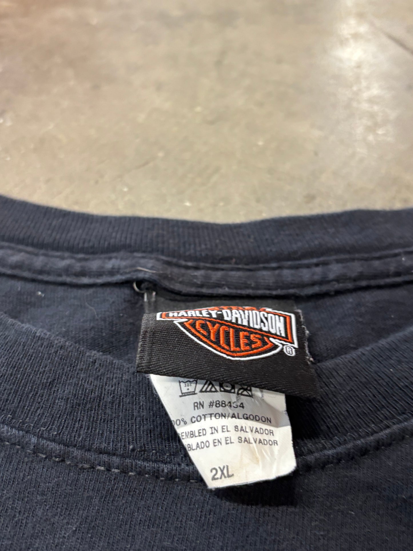 Vintage Harley Davidson Green long sleeve size xxl