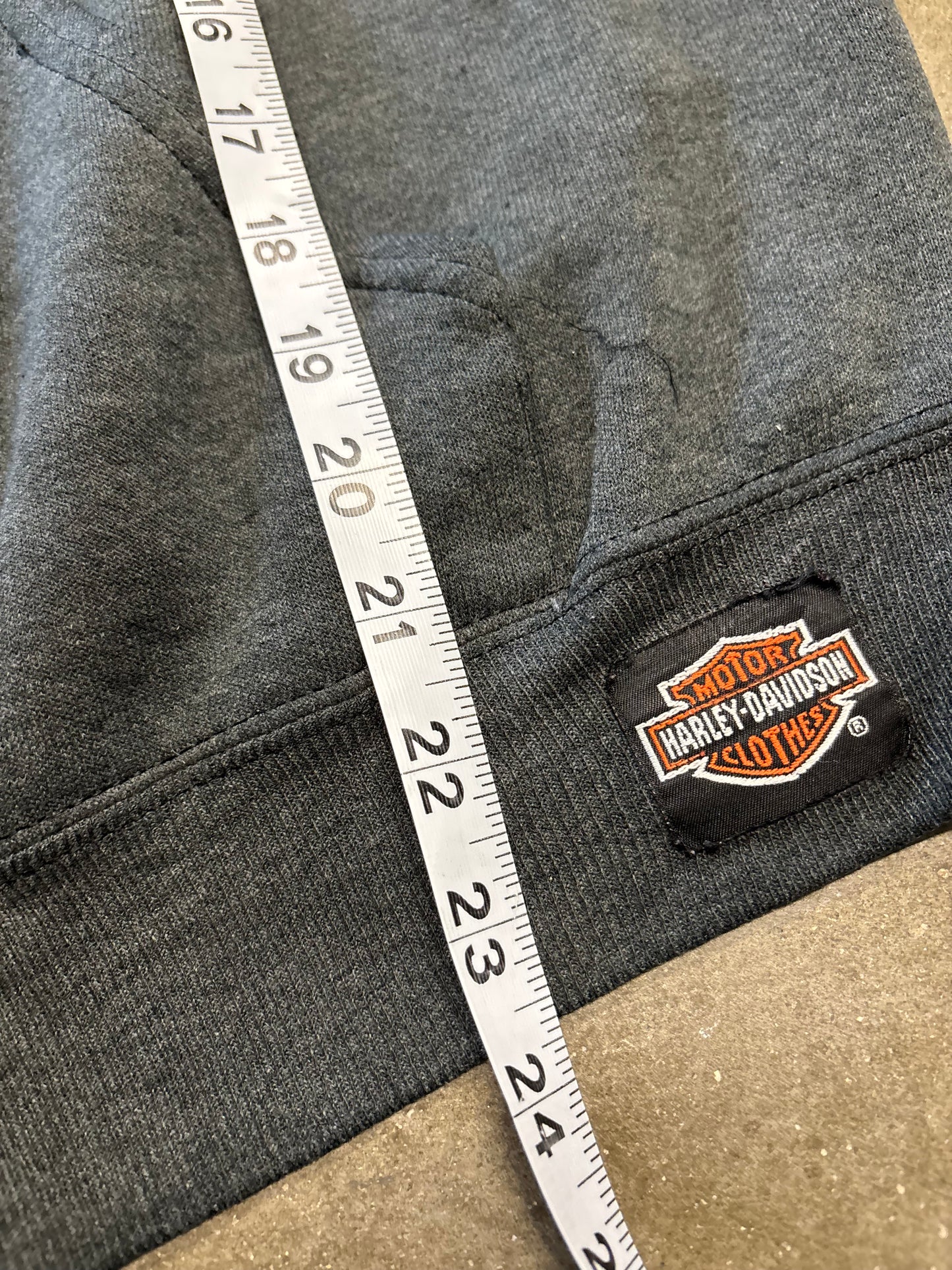 Vintage Harley Davidson Zip up hoodie size medium