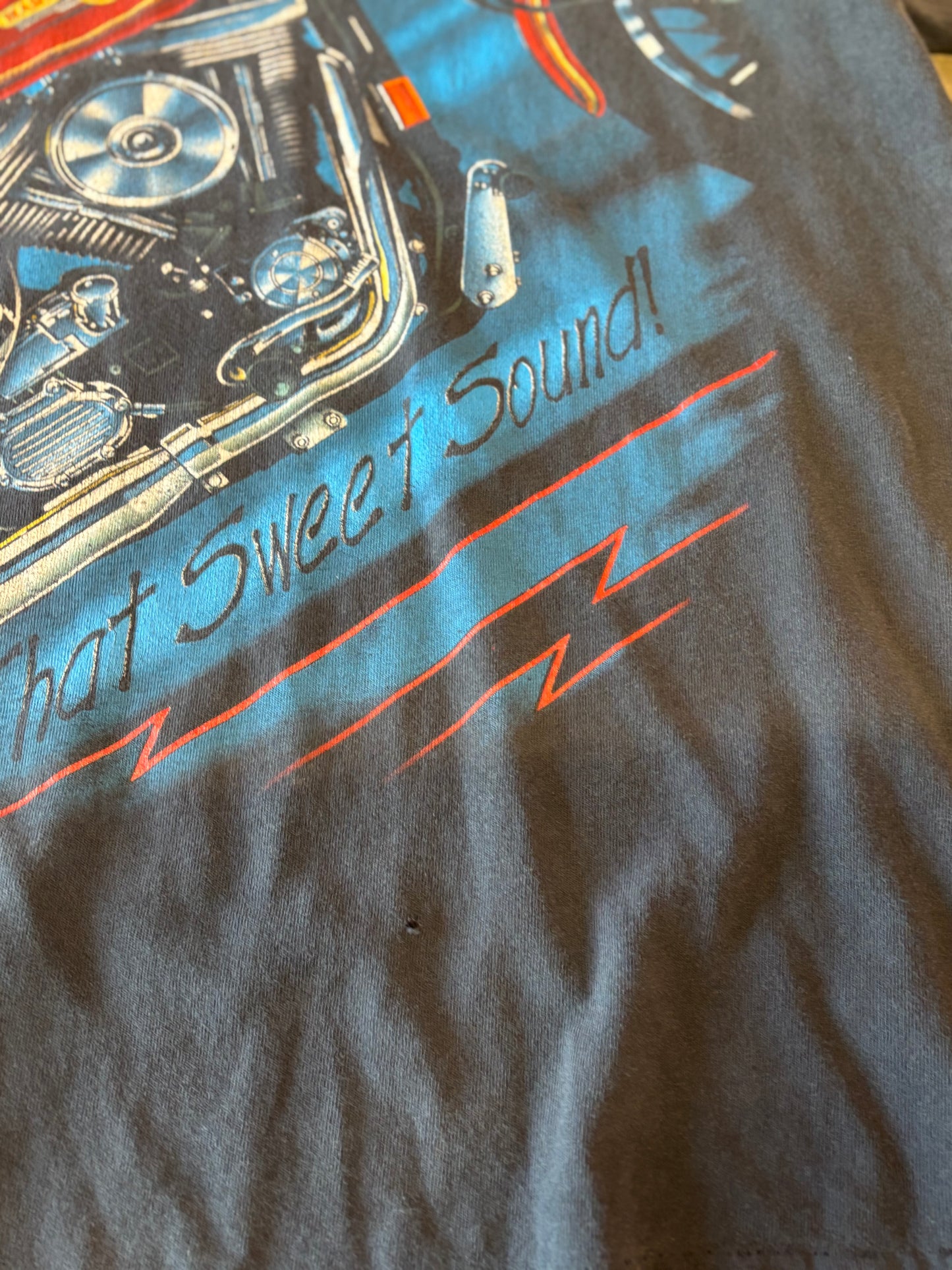 Vintage Harley Davidson That sweet sound shirt size large