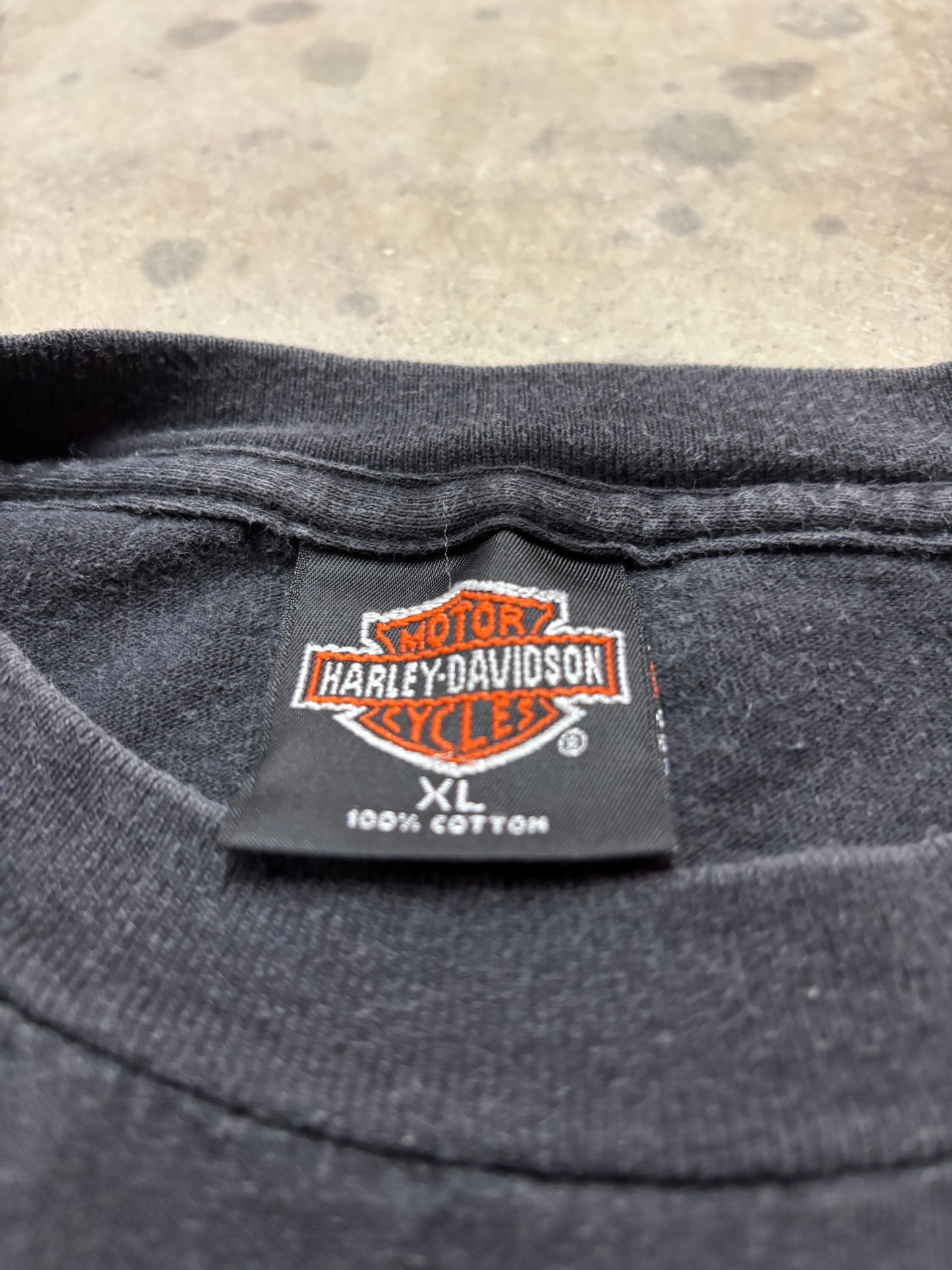 Vintage Harley Davidson Untamed Tiger longsleeve size extra large