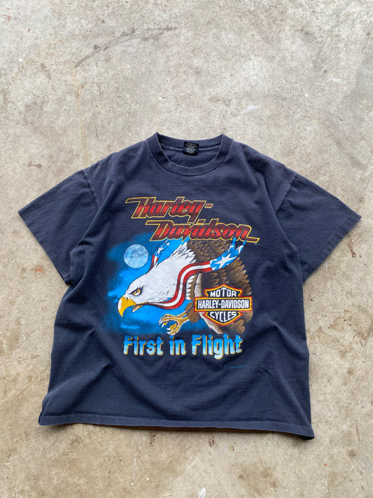 Vintage Harley Davidson First in Flight shirt size large