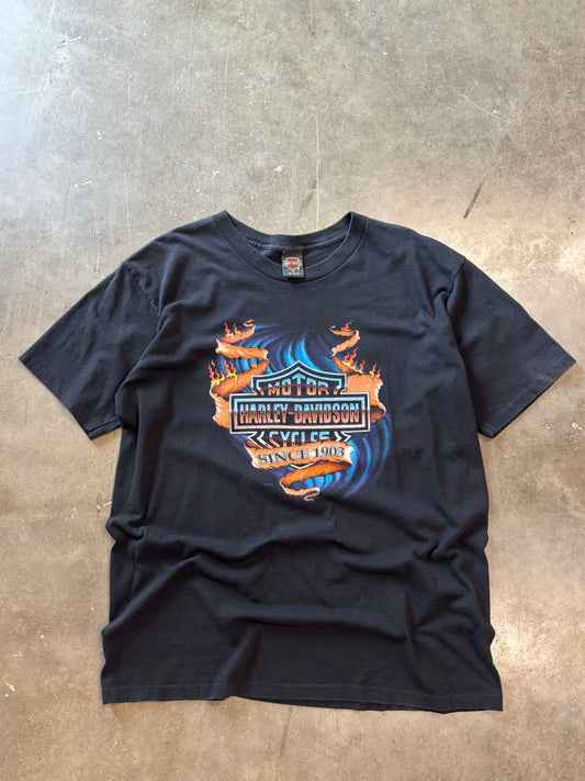 Vintage Harley Davidson crimson shield shirt size XL