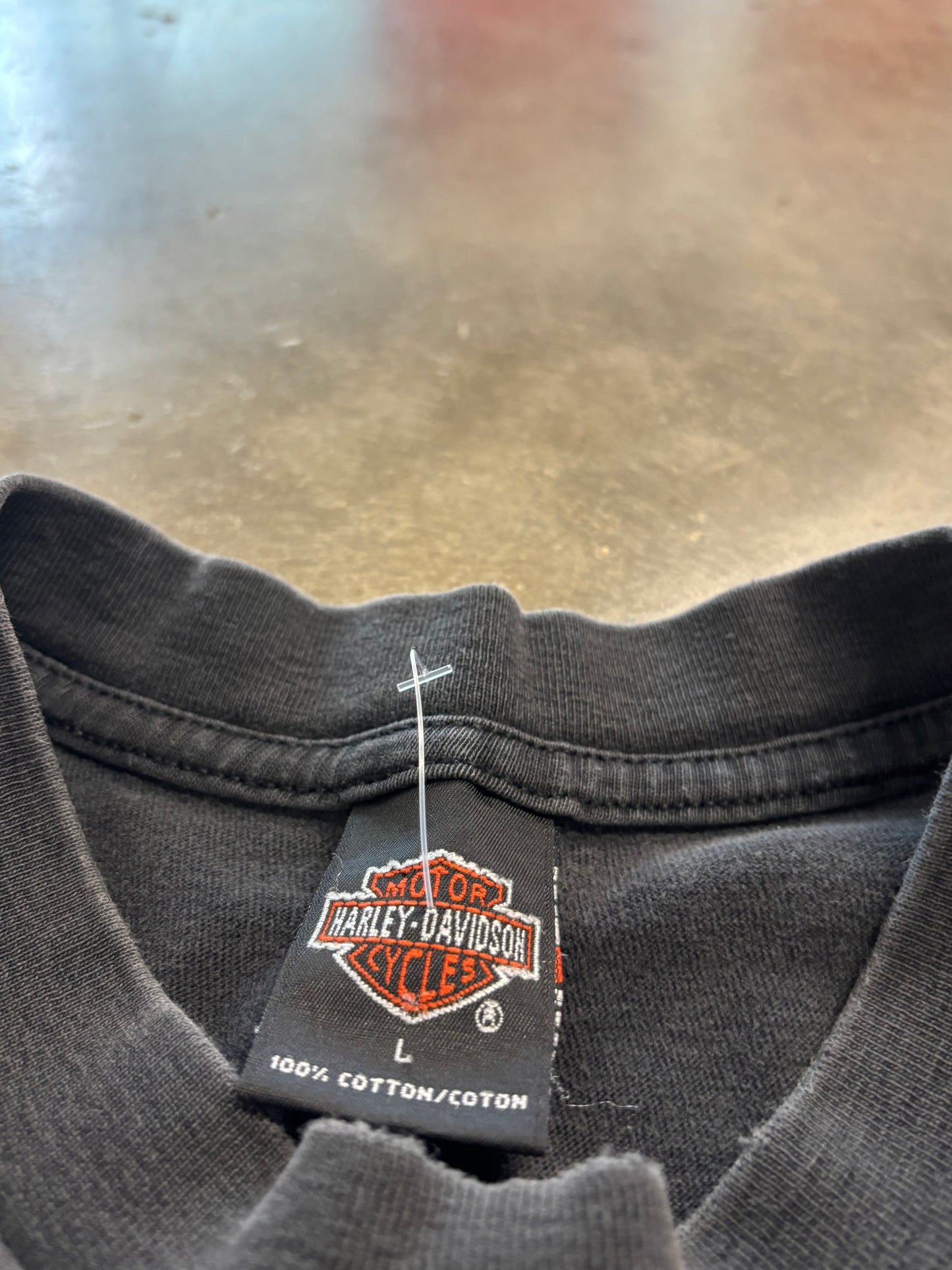 Vintage Harley Davidson Flaming Eagle shirt size large
