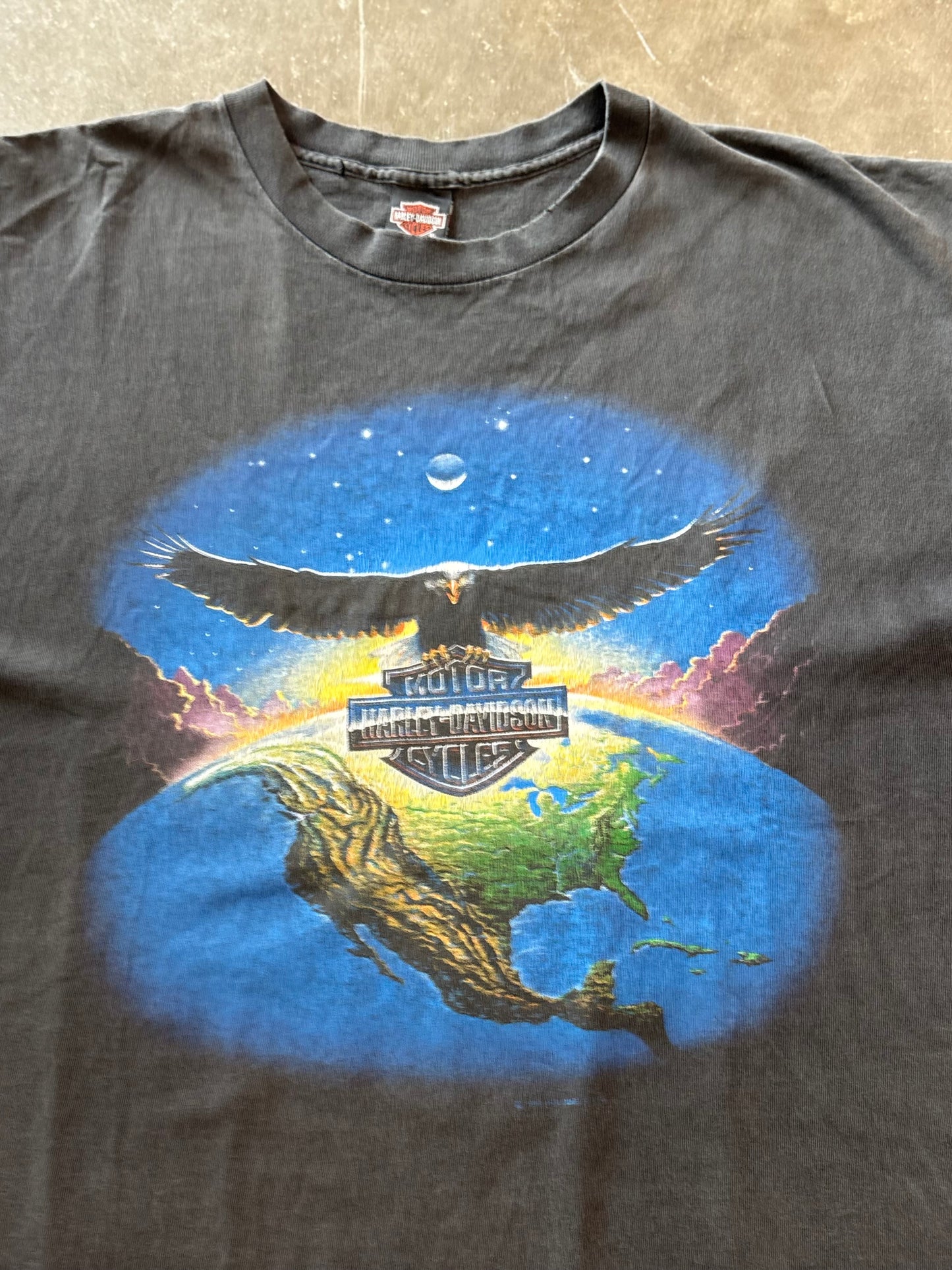 Vintage Harley Davidson Global Eagle shirt size xl