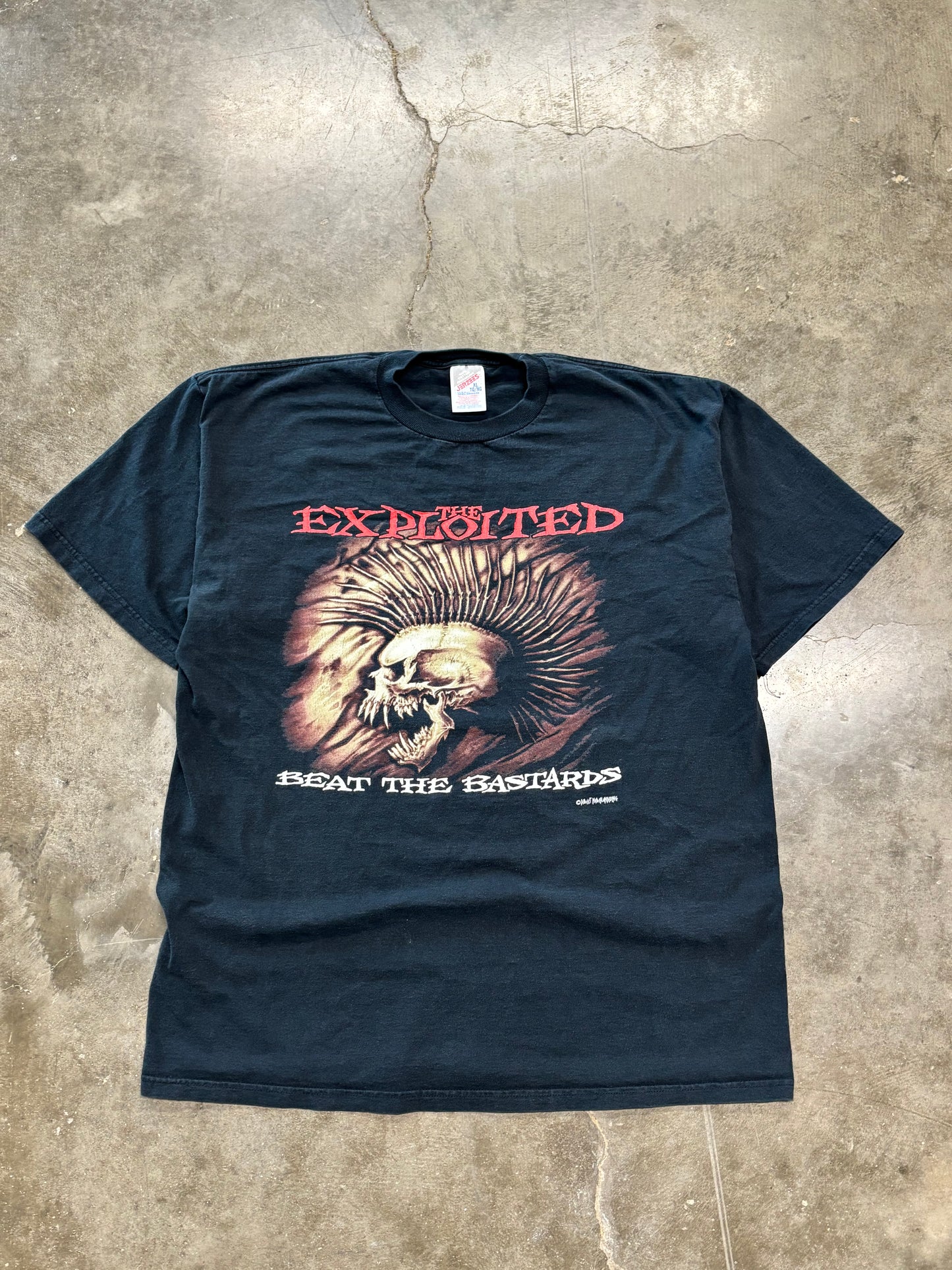 Vintage Exploited band shirt size xl
