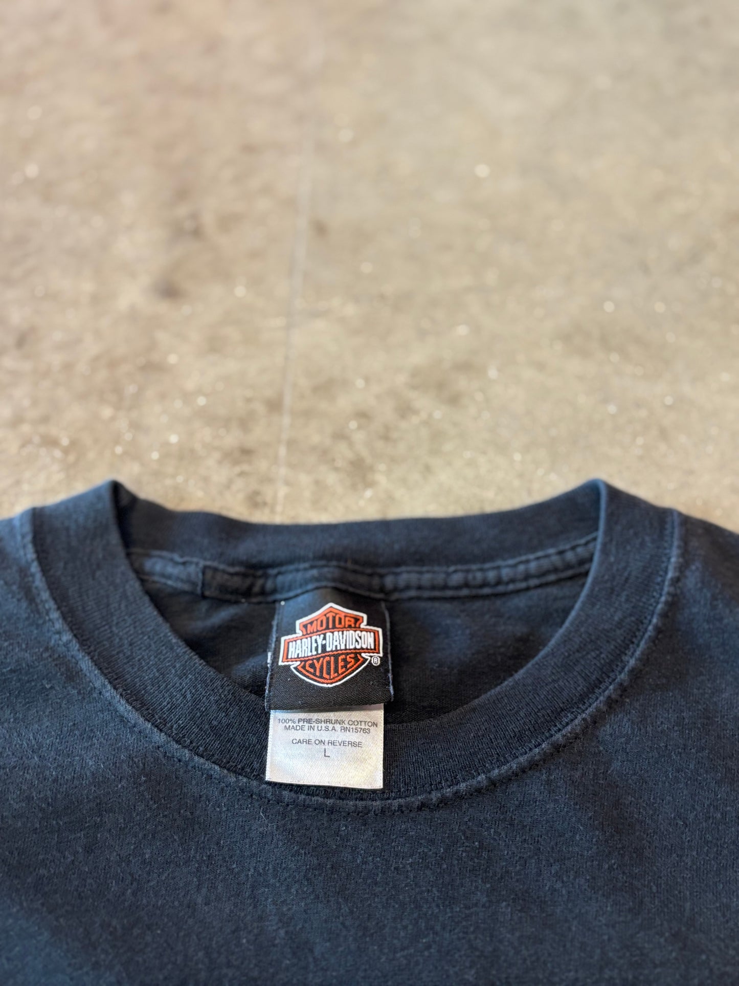 Vintage Harley Davidson dice long sleeve size large