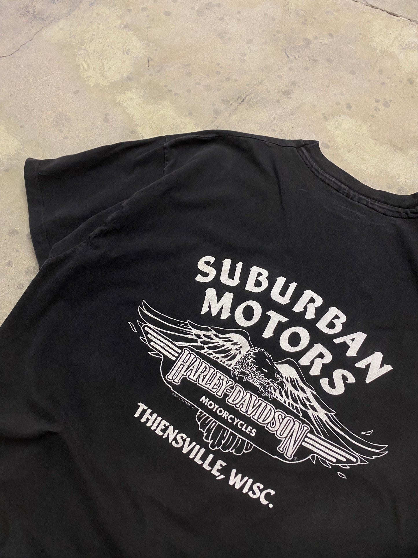 Vintage Harley Davidson candy chain the power shirt size extra large
