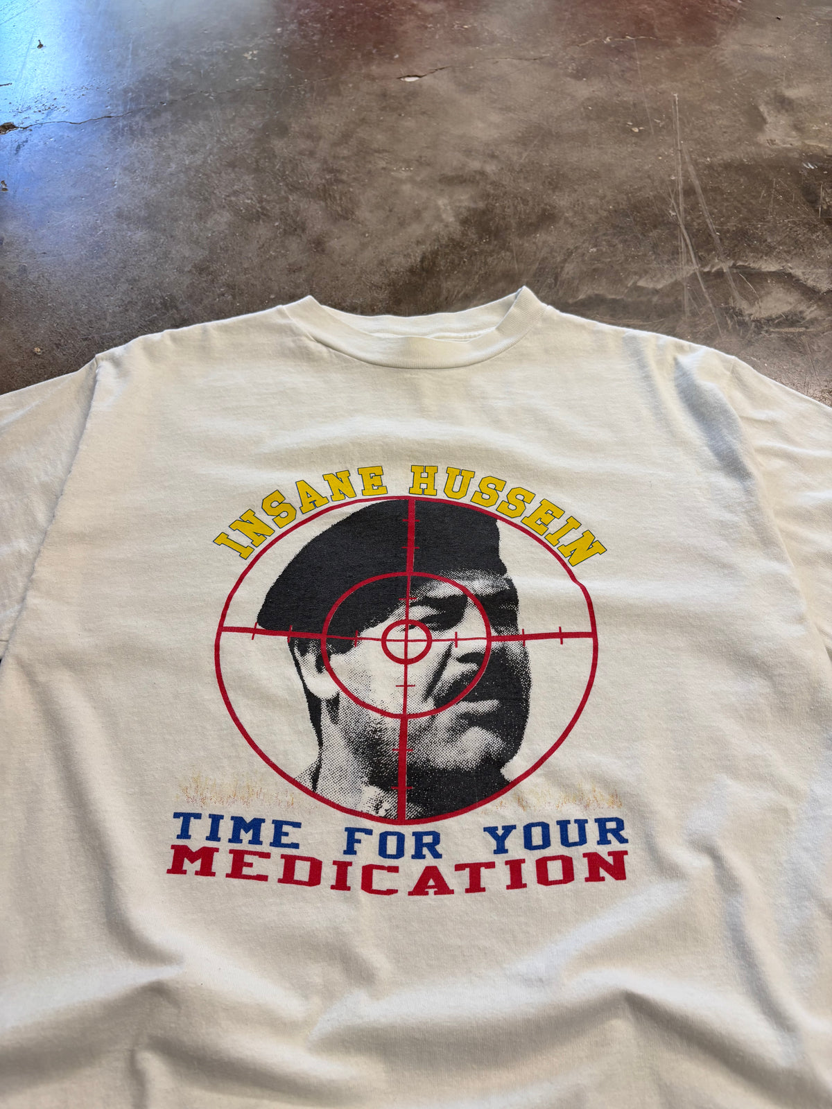 Vintage Saddam Hussein shirt size extra large