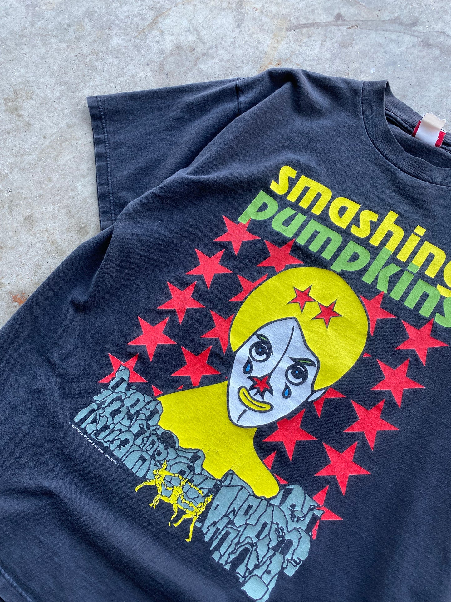 Vintage Smashing Pumpkins 1994 Clown shirt size extra large