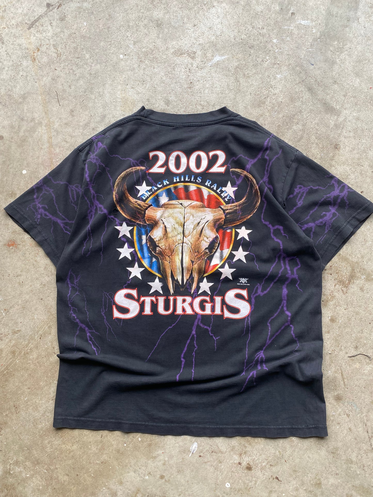 Vintage Sturgis Lightning shirt size extra large