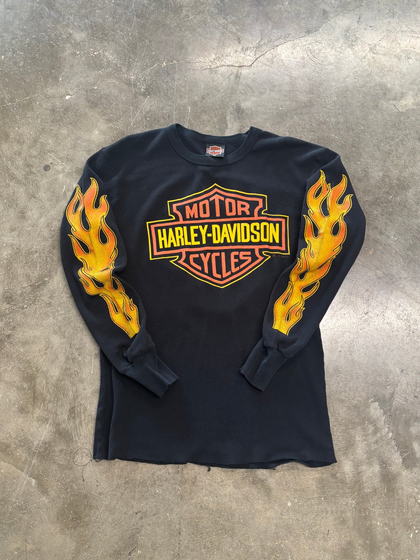 Vintage Harley Davidson shield thermal size extra large