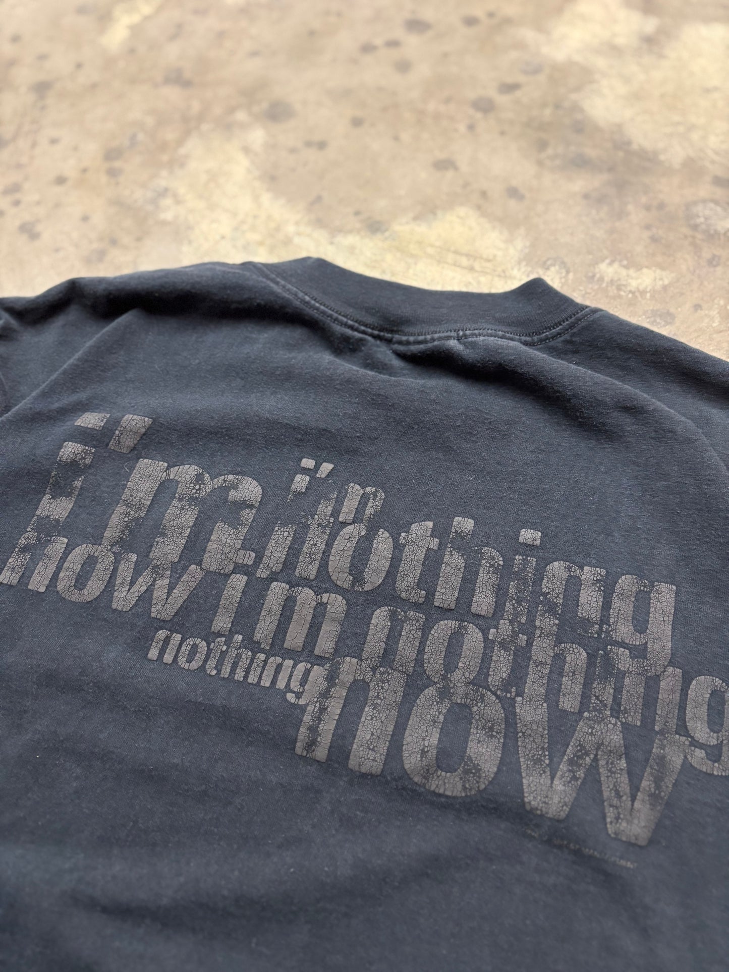Vintage Nine Inch Nails now I’m nothing shirt size extra large