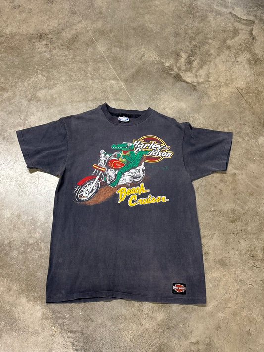 Vintage Harley Davidson 80’s Gator shirt size large