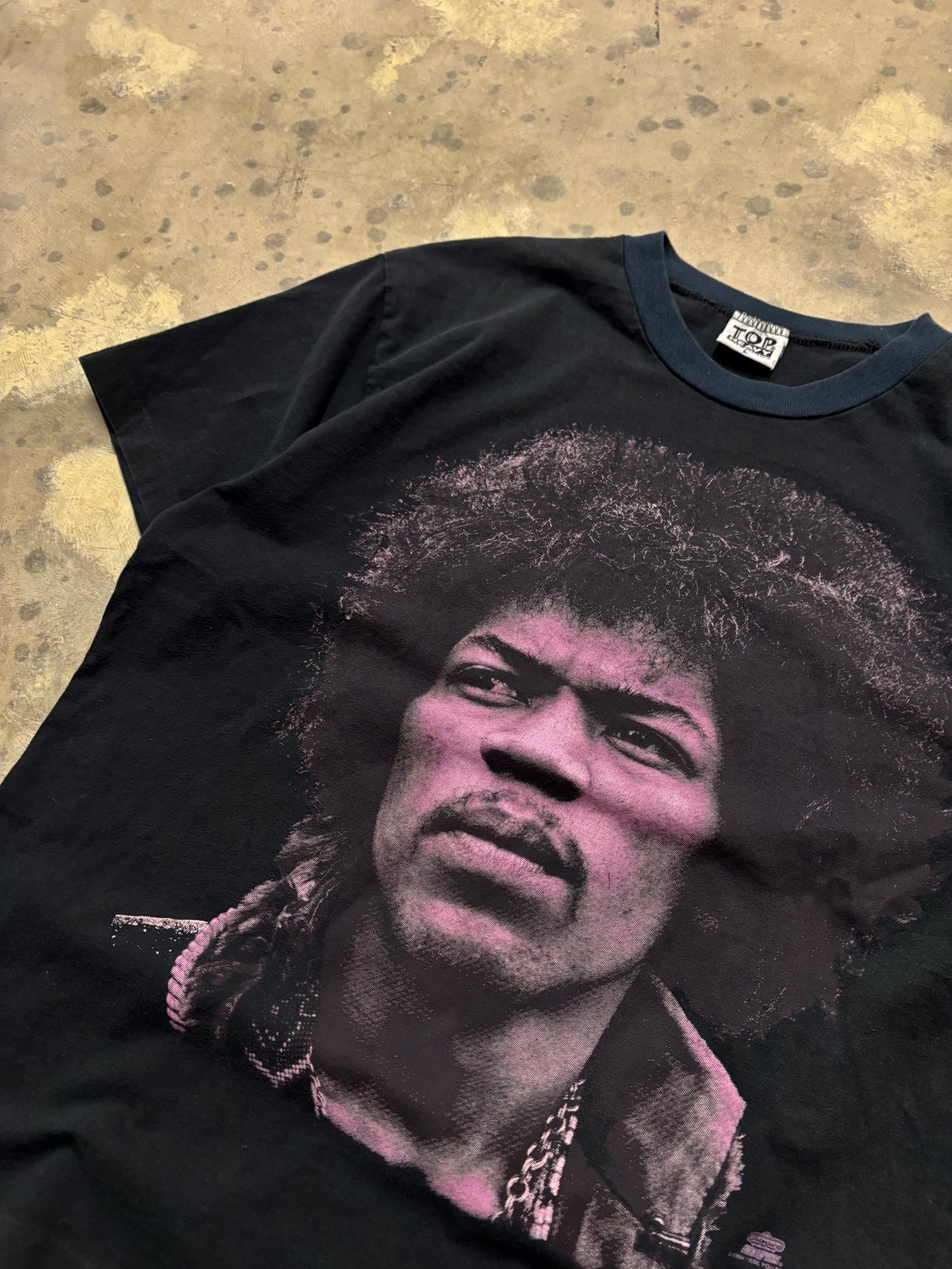 Vintage Jimi Hendrix Big face shirt size large