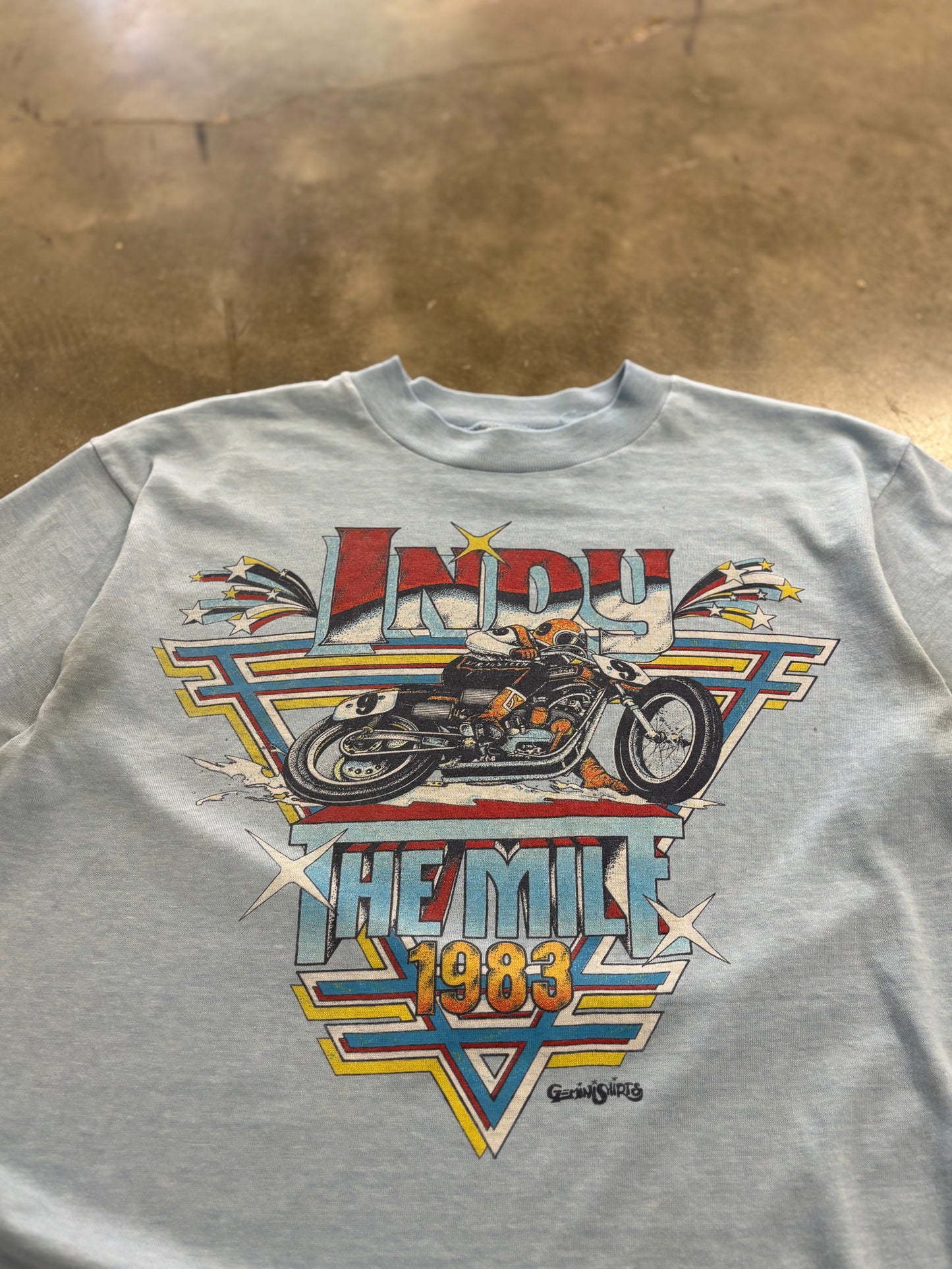 Vintage 80’s Bike Race shirt size medium