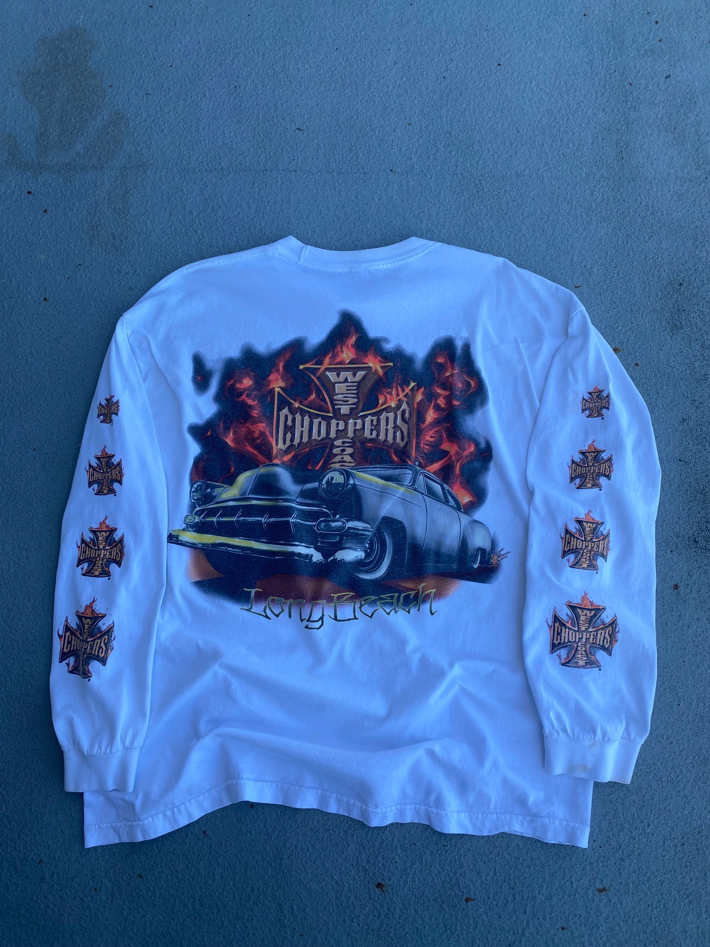 Vintage West Coast Choppers Lowrider long sleeve shirt size XXL