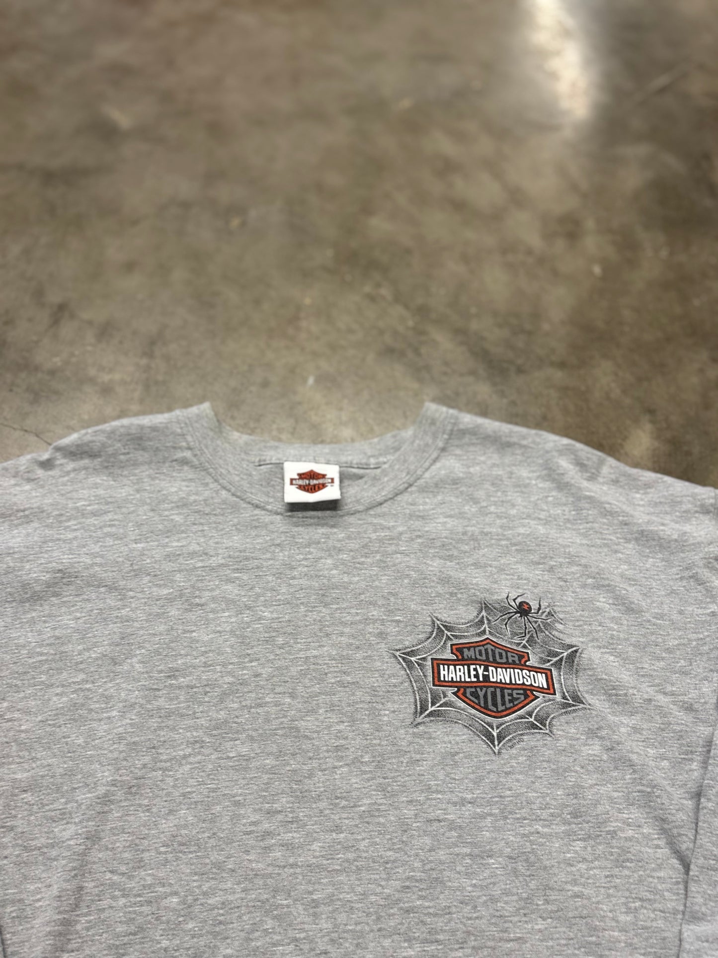 Harley Davidson spiderweb shirt size extra large