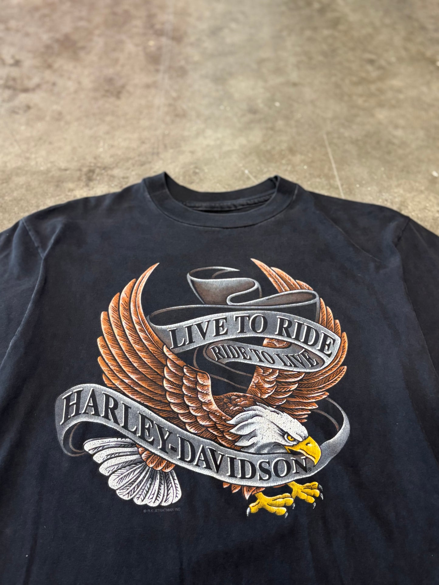 Vintage Harley Davidson love to ride shirt size medium
