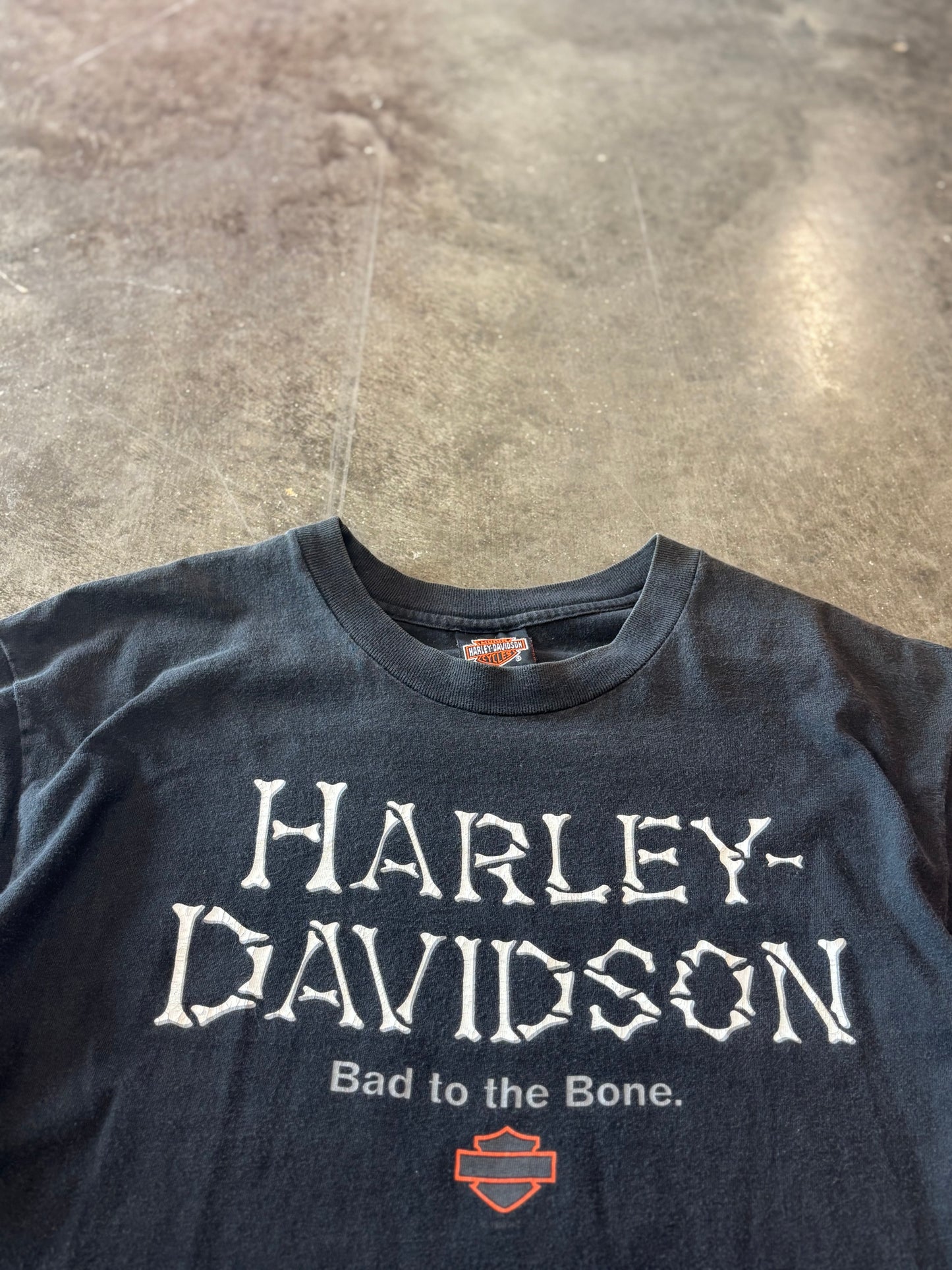 Vintage Harley Davidson bad to the bone shirt size large