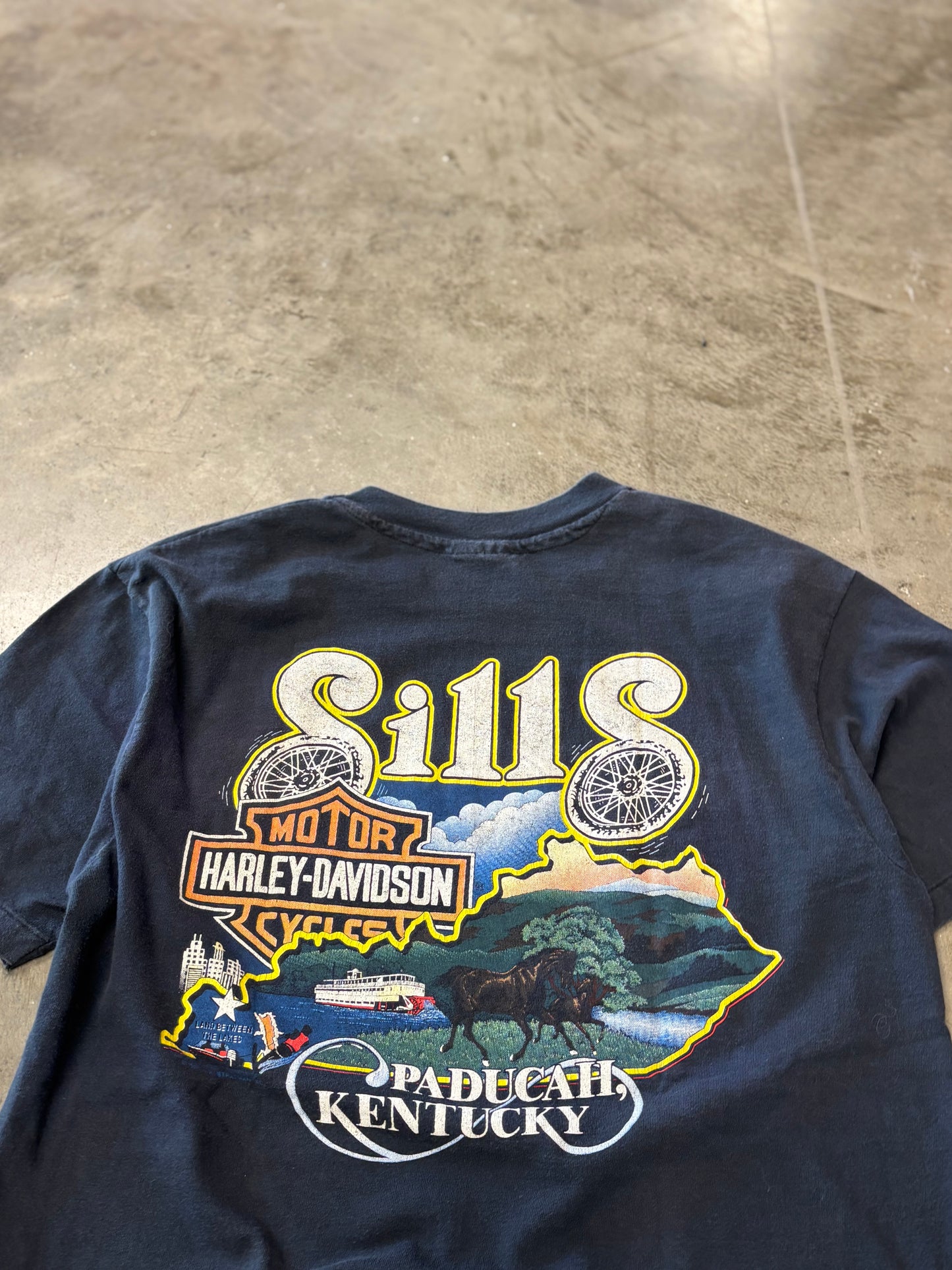 Vintage Harley Davidson Wild hawg shirt size large