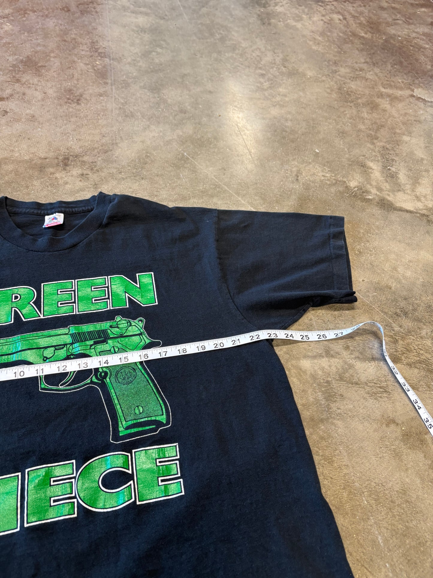 Vintage Green Piece shirt size XL