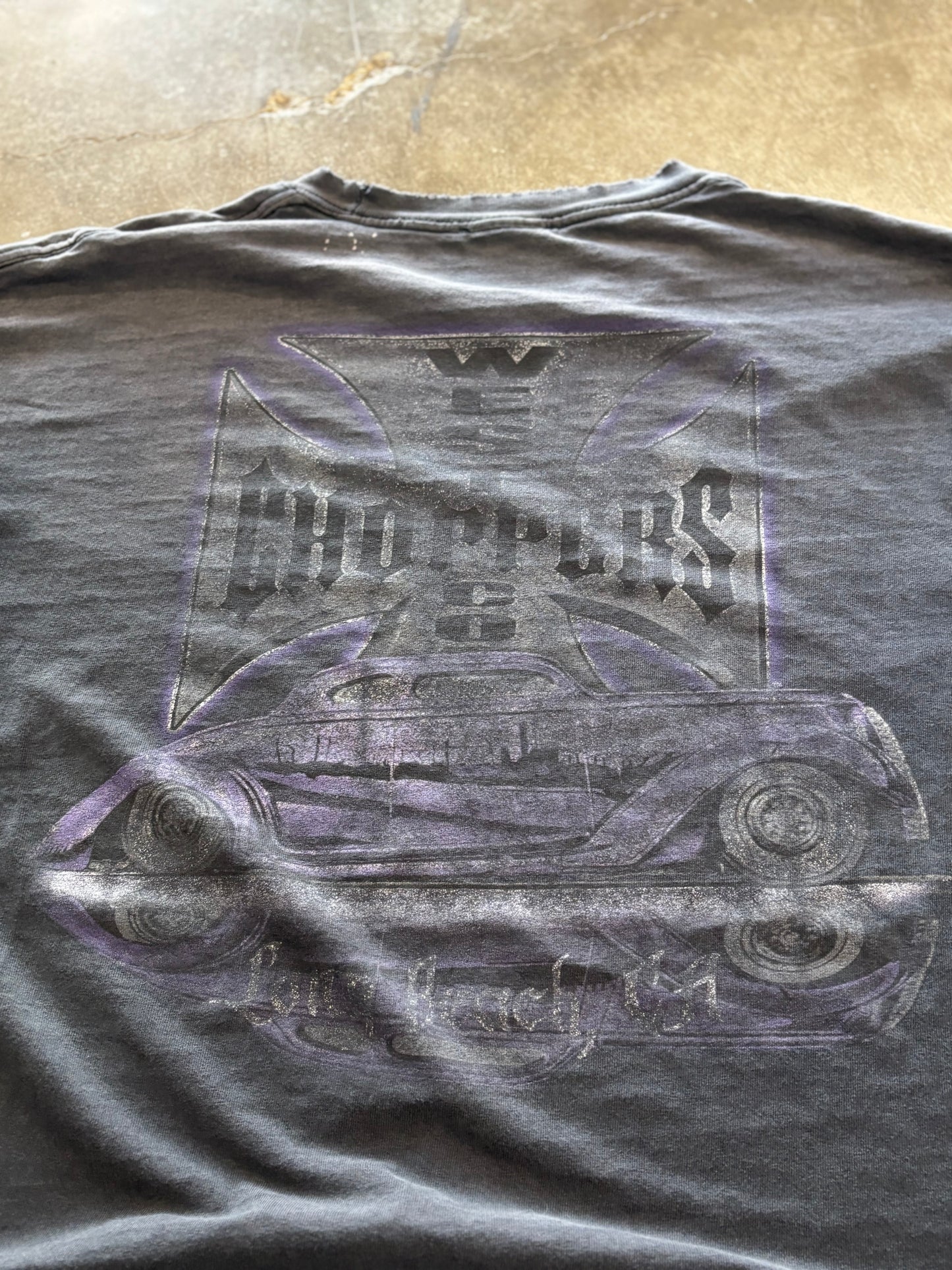 Vintage Smoked Out and Thrashed WCC Lowrider shirt size XL
