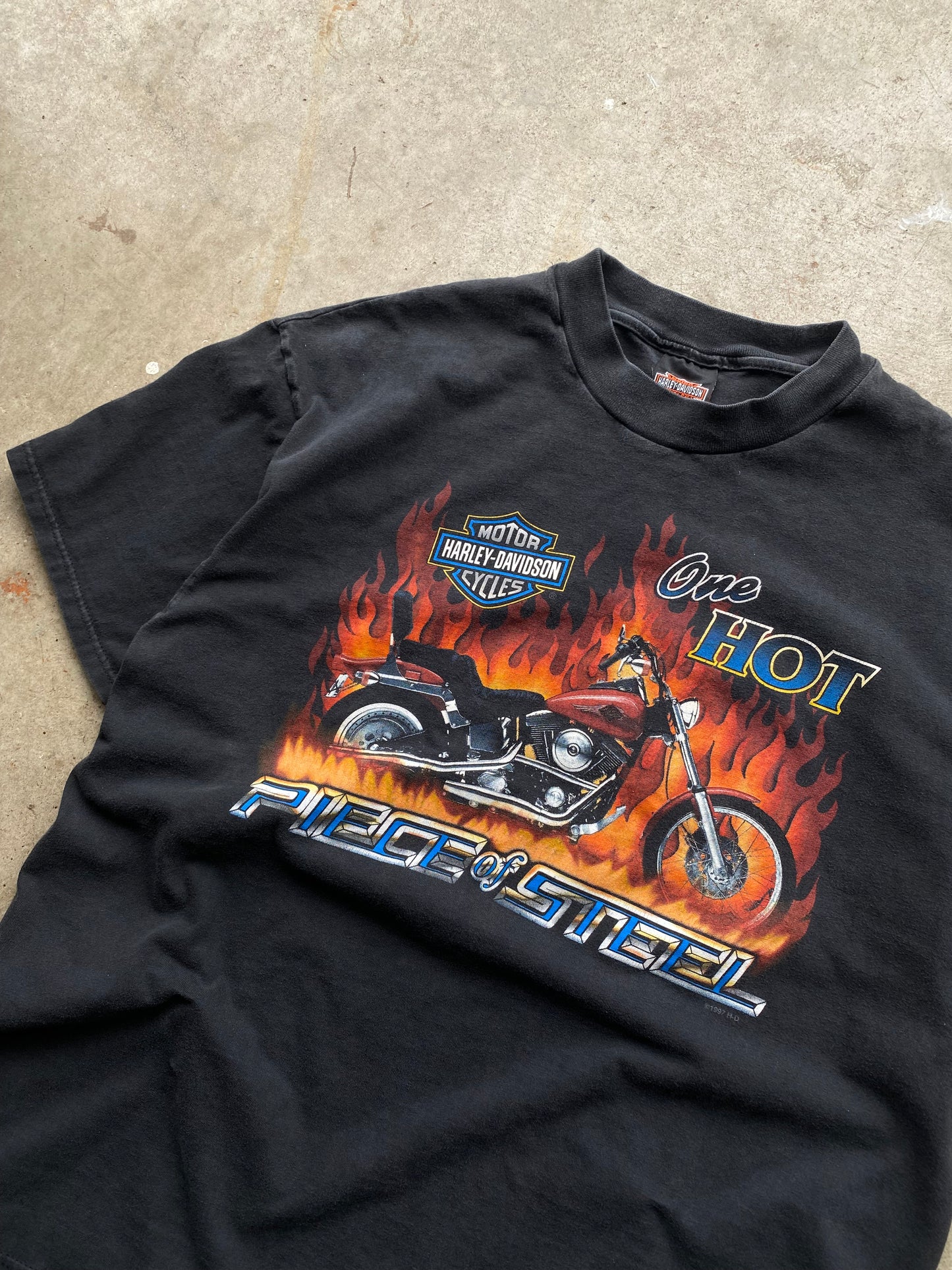 Vintage Harley Davidson Piece of Steel shirt size extra large