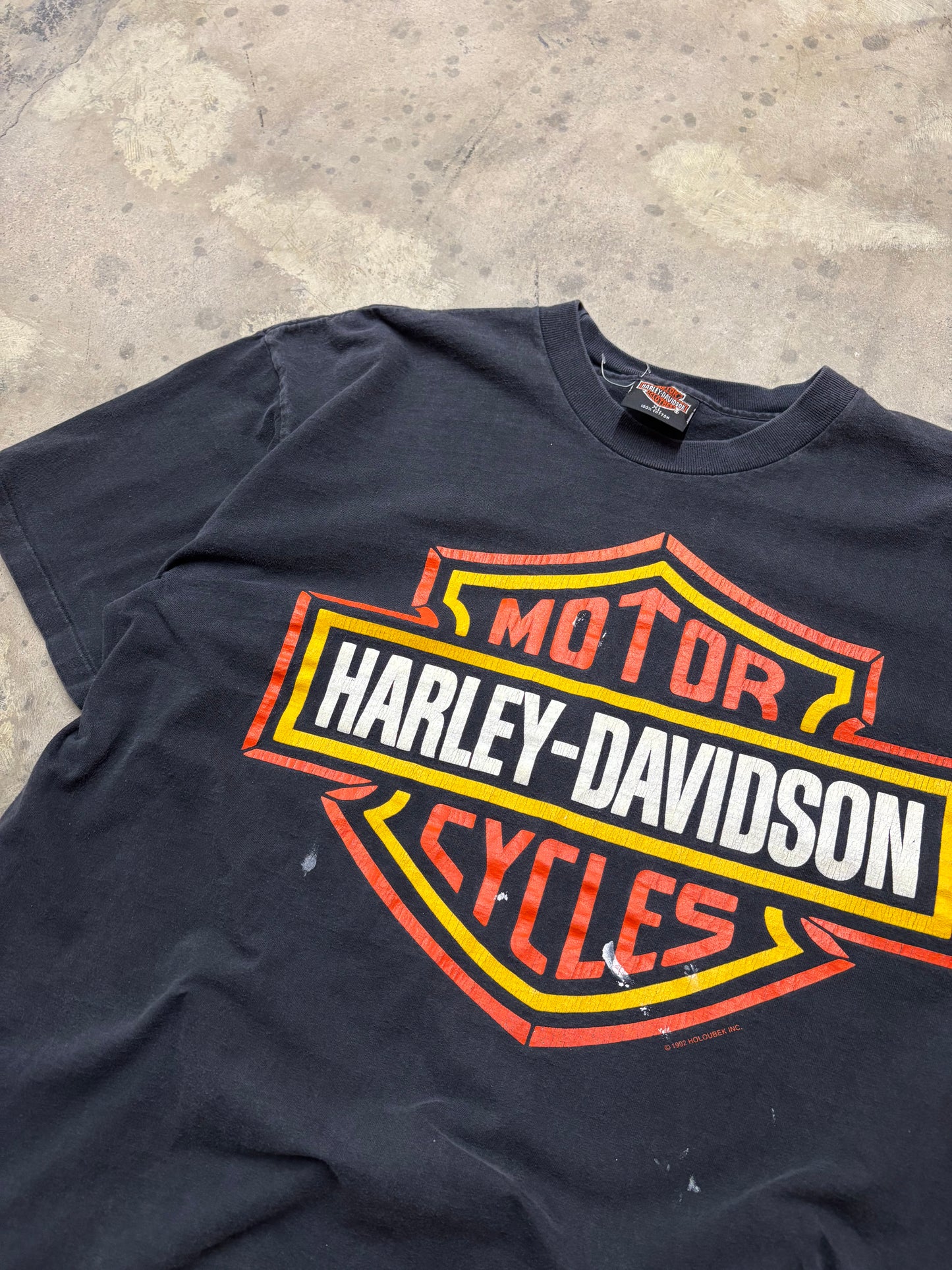 Vintage Harley Davidson Classic shield emblem shirt size large