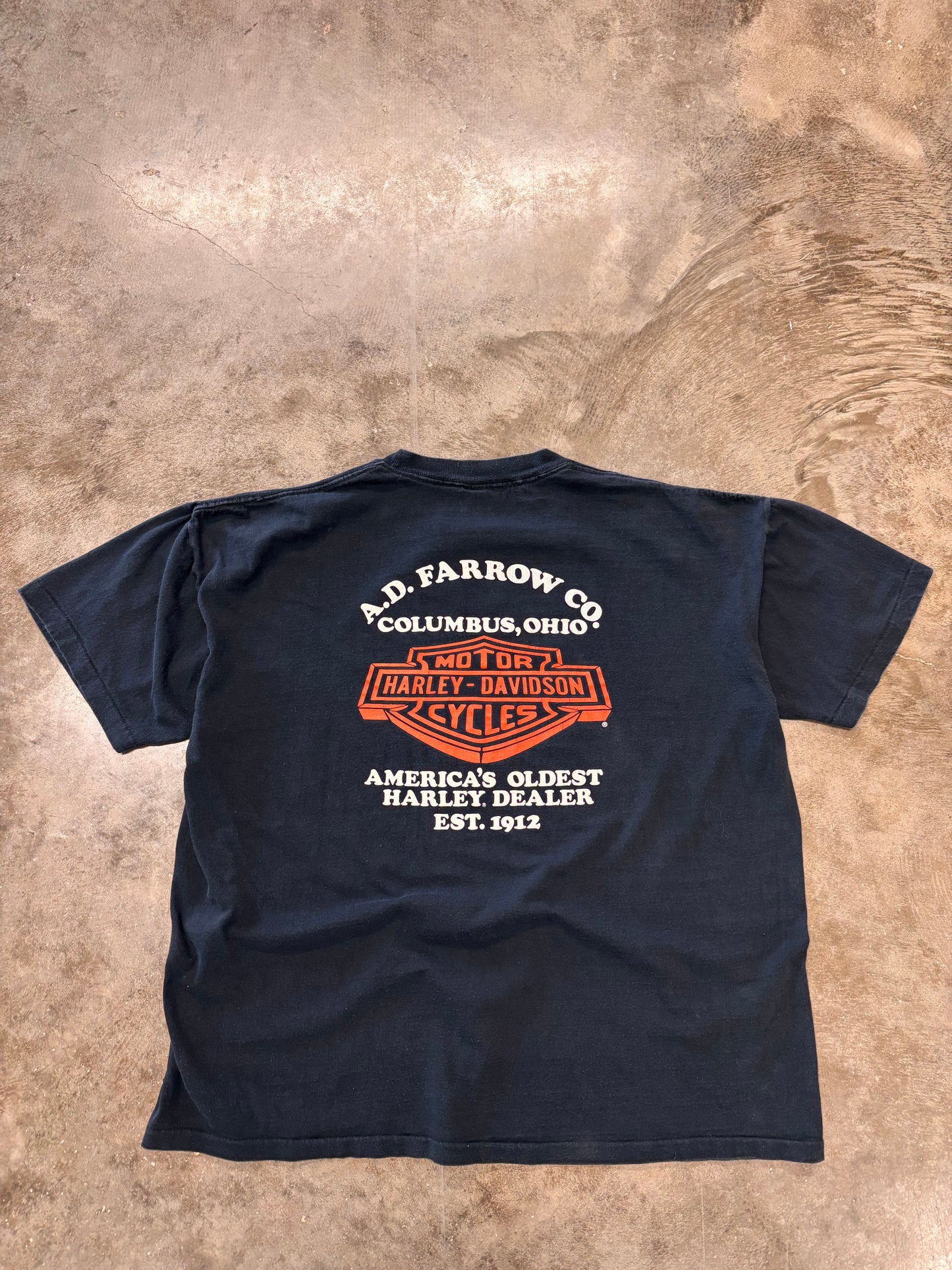 Vintage Harley Davidson Tiger shirt size extra large