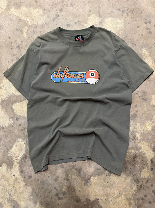 Vintage  Deftones pool ball shirt size large
