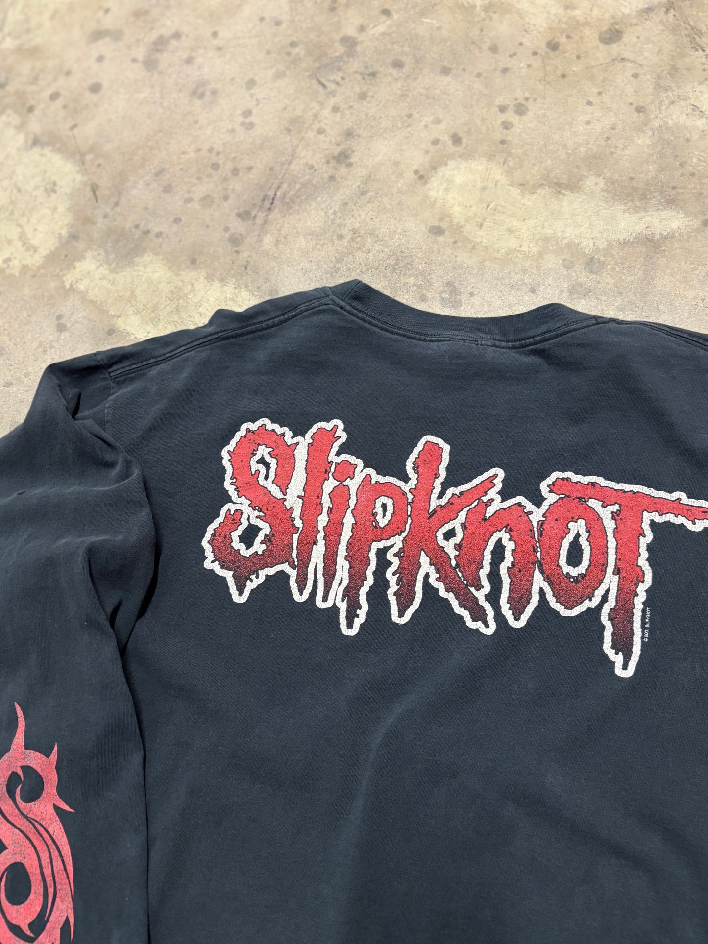 Vintage Slipknot nail head long sleeve shirt size XL