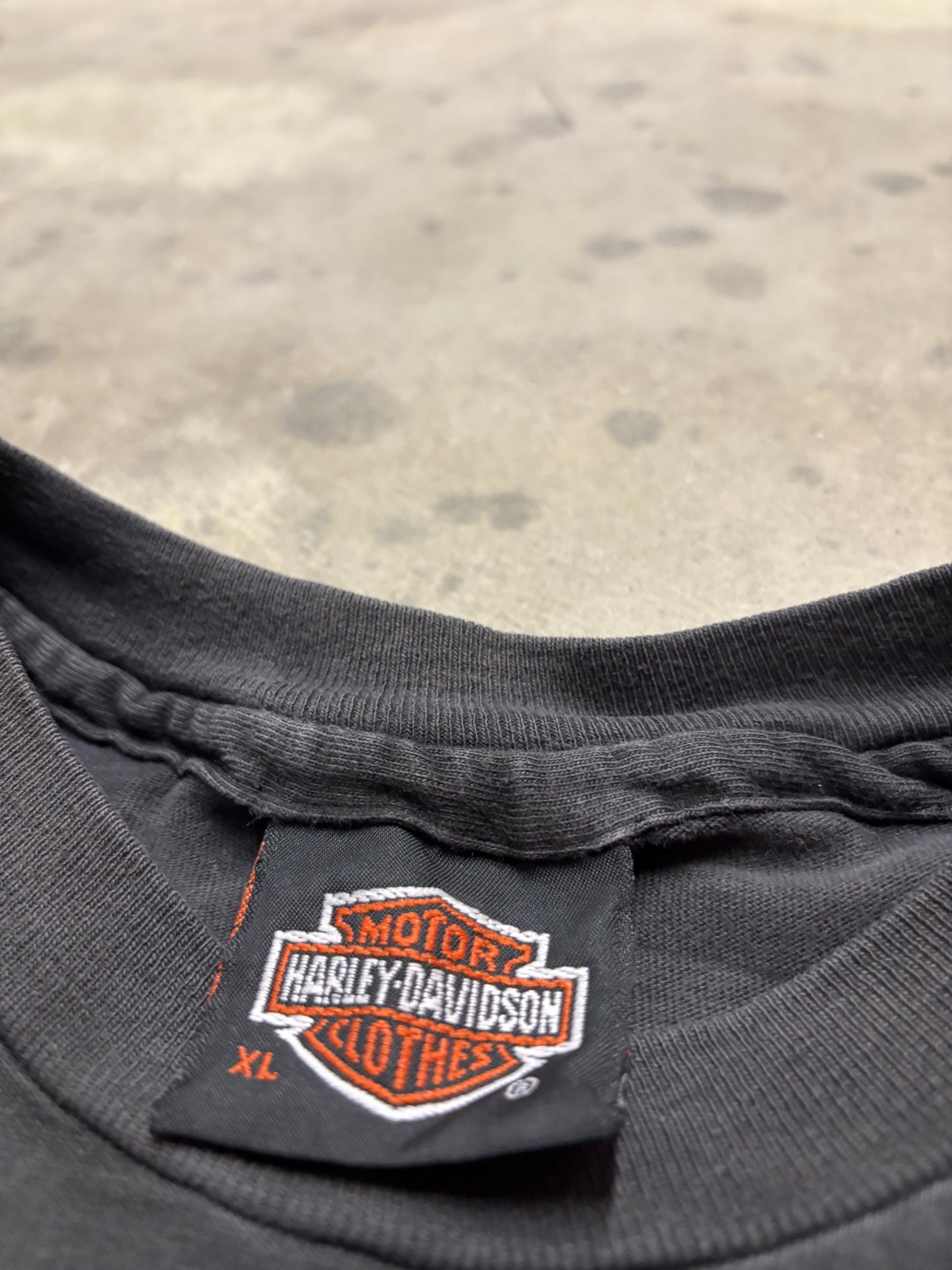 Vintage Harley Davidson screaming eagle faded shirt size extra large
