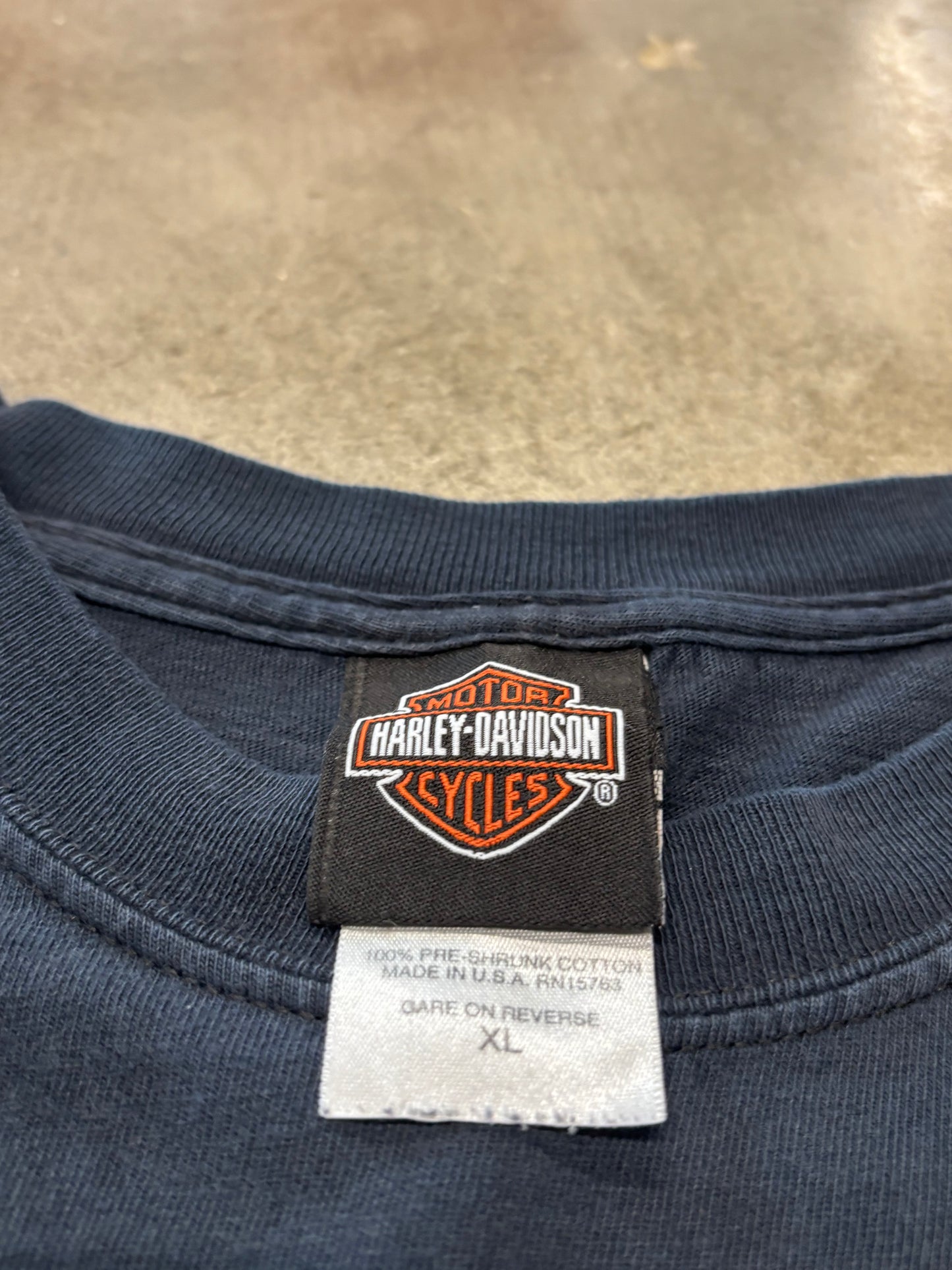 Vintage Harley Davidson Dice long sleeve size xl