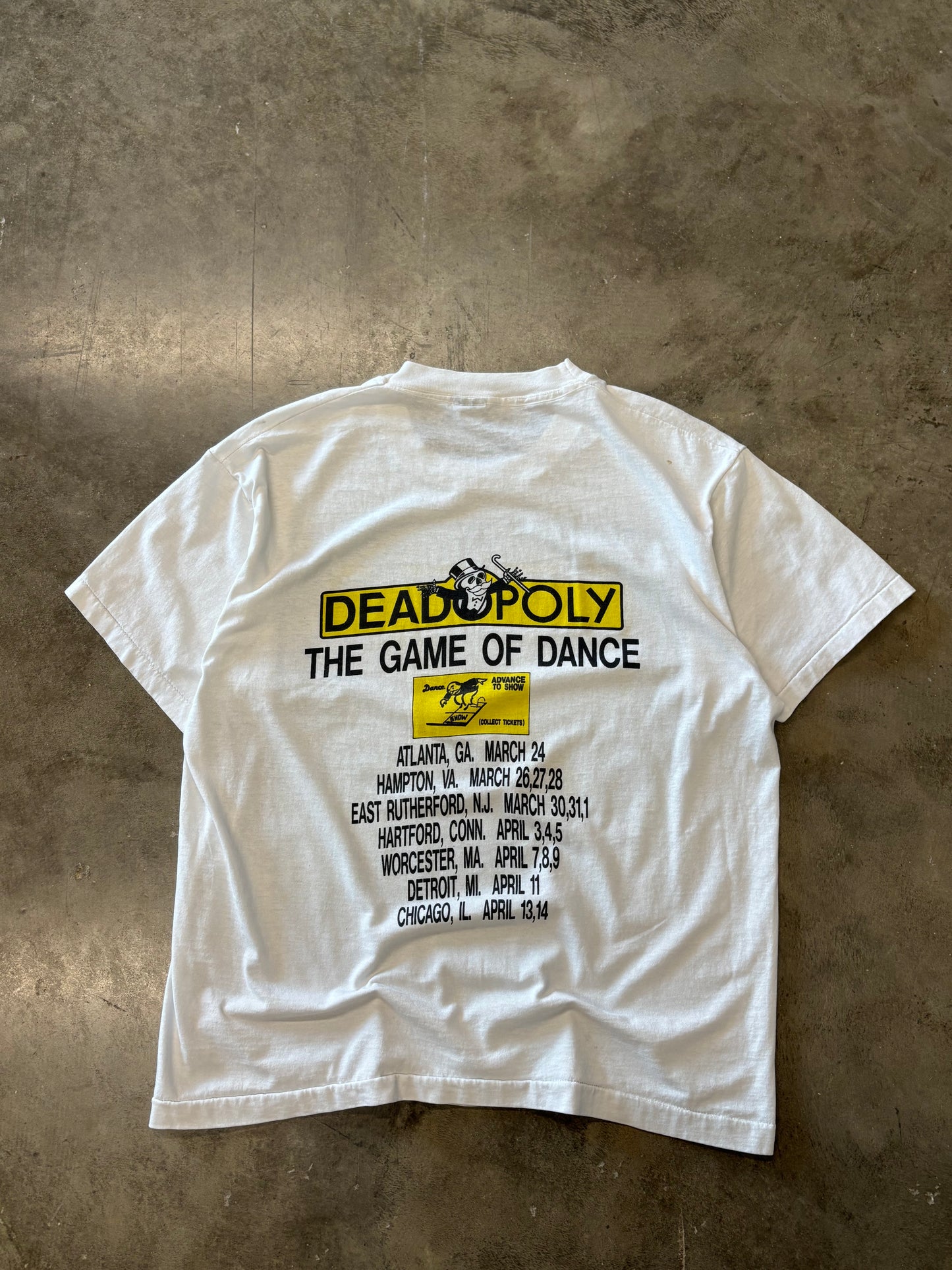 Vintage Grateful Dead Deadopoly shirt size extra large