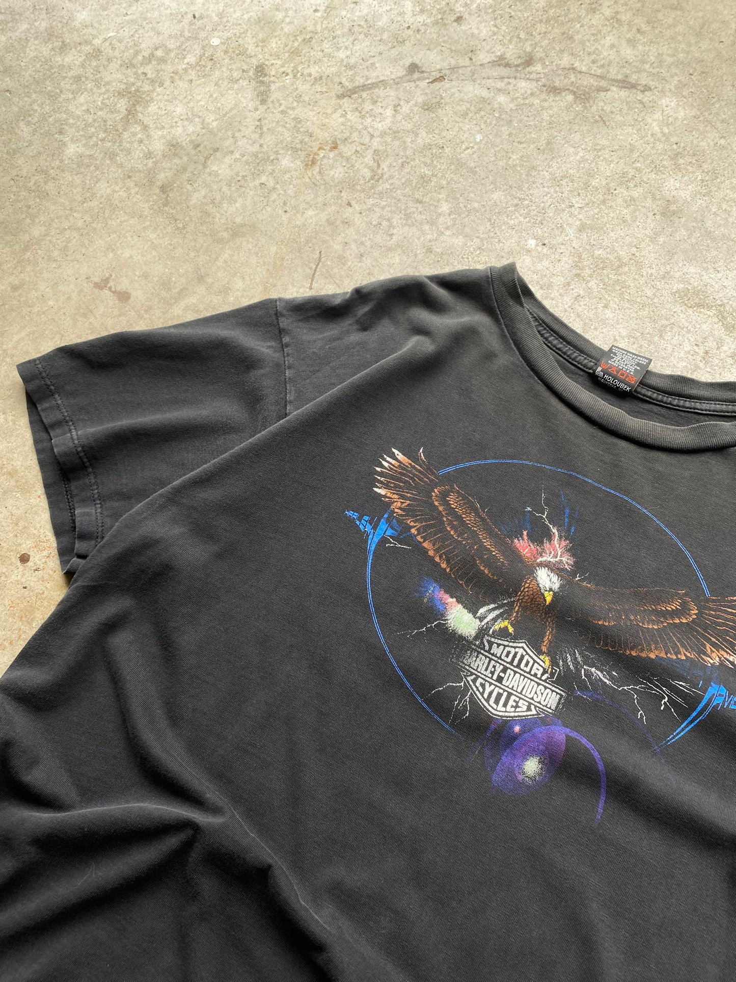 Vintage Harley Davidson Lightning Eagle shirt size extra large