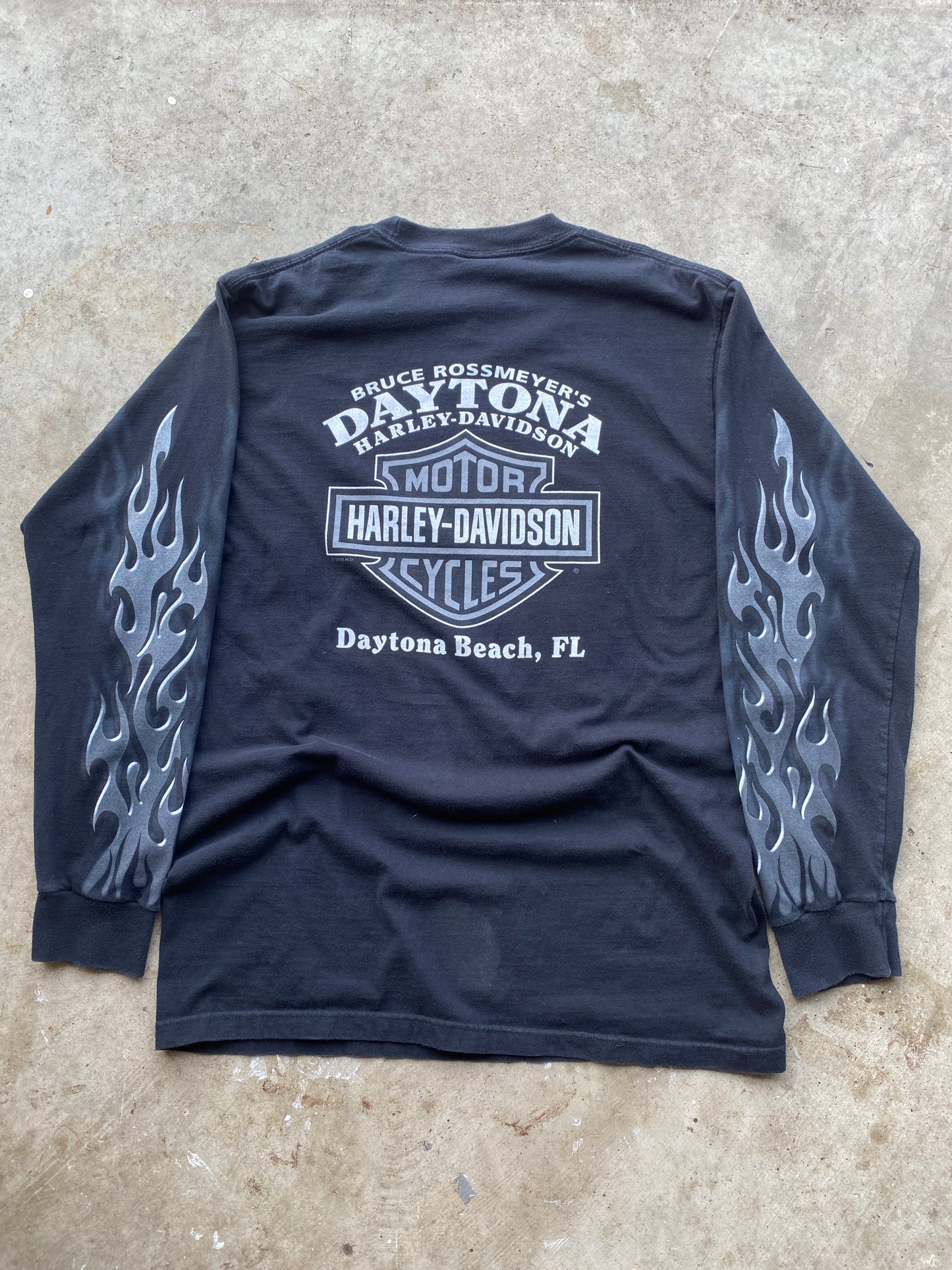 Harley Davidson Chrome sleeve long sleeve shirt size extra large