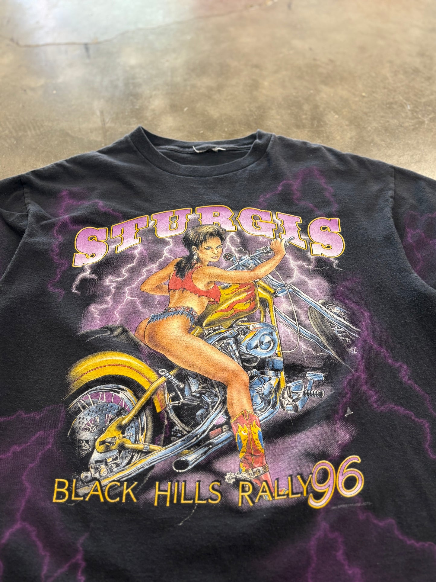 Vintage Sturgis Black Hills Rally shirt size large