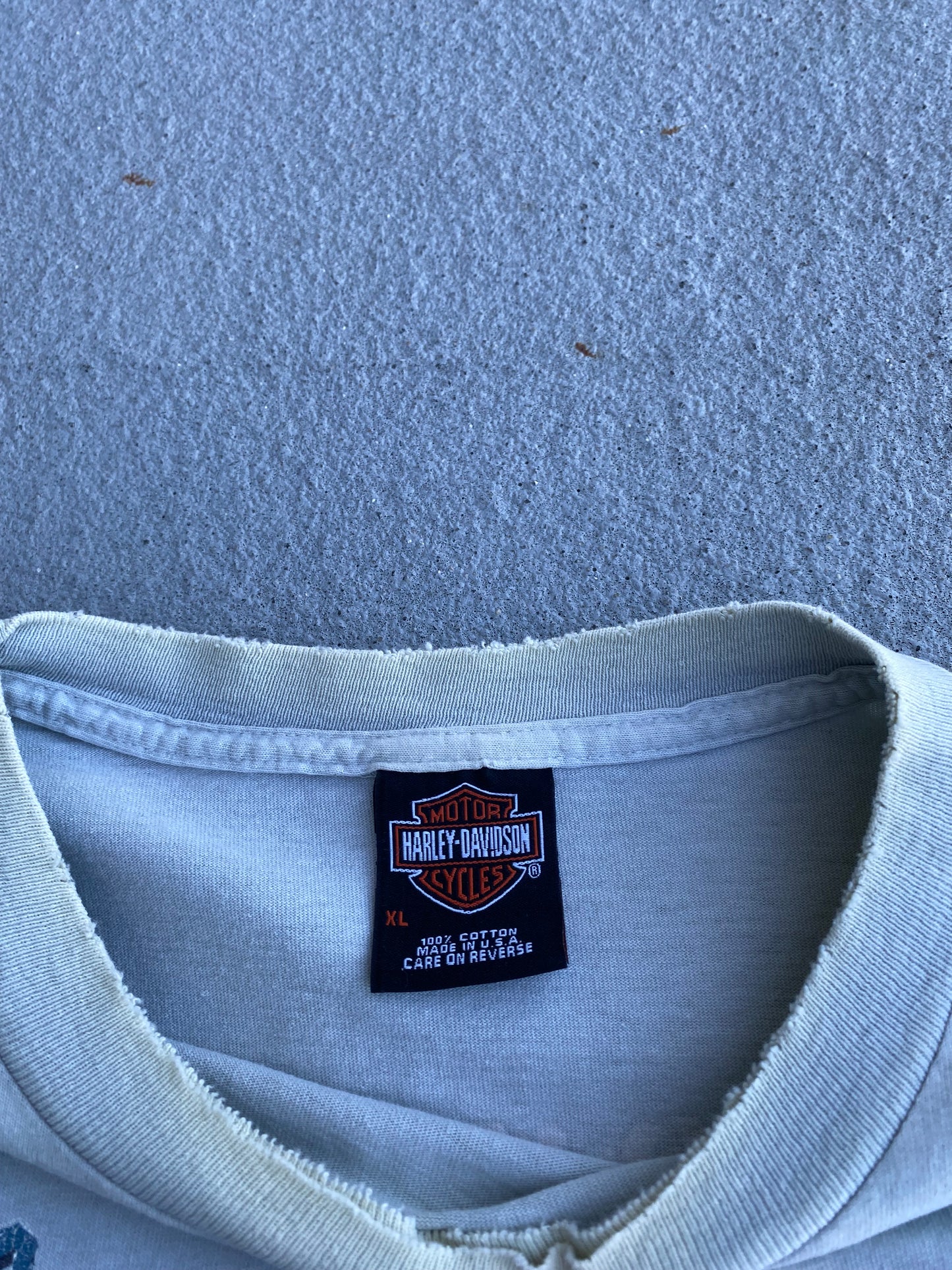 Vintage Harley Davidson Grafitti Long sleeve size extra large