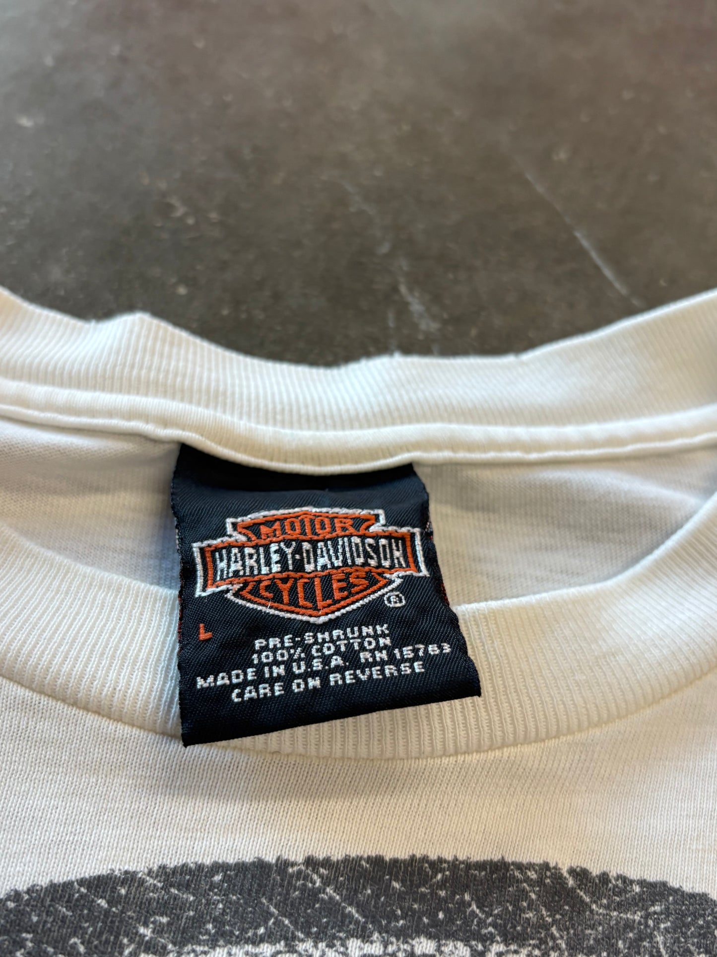 Vintage Harley Davidson Hell on wheels long sleeve size large