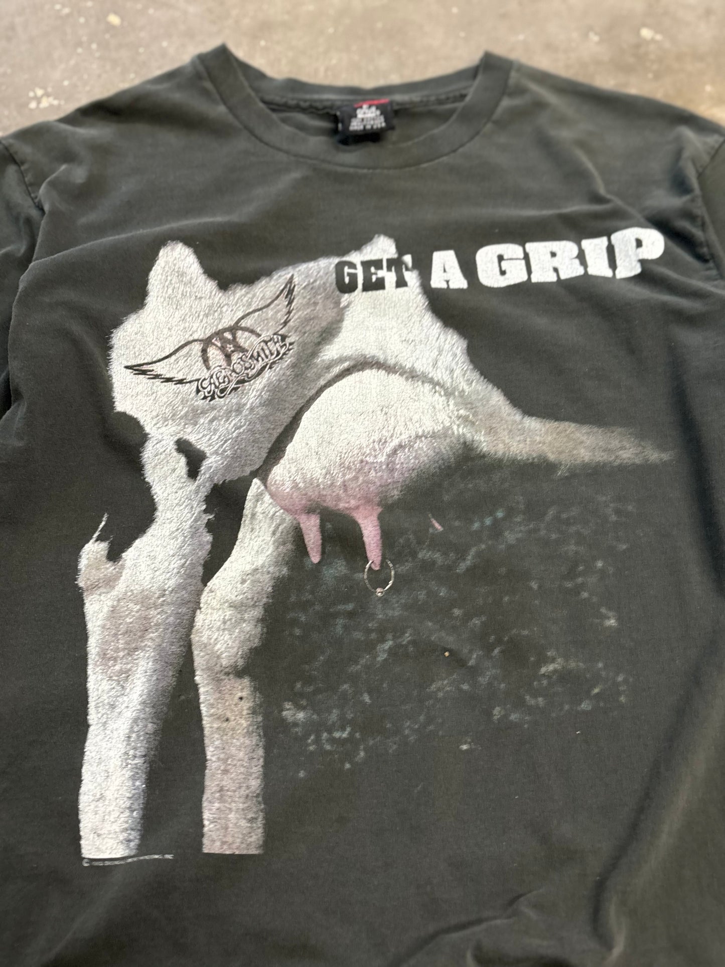 Vintage Aerosmith Get a grip shirt size extra large