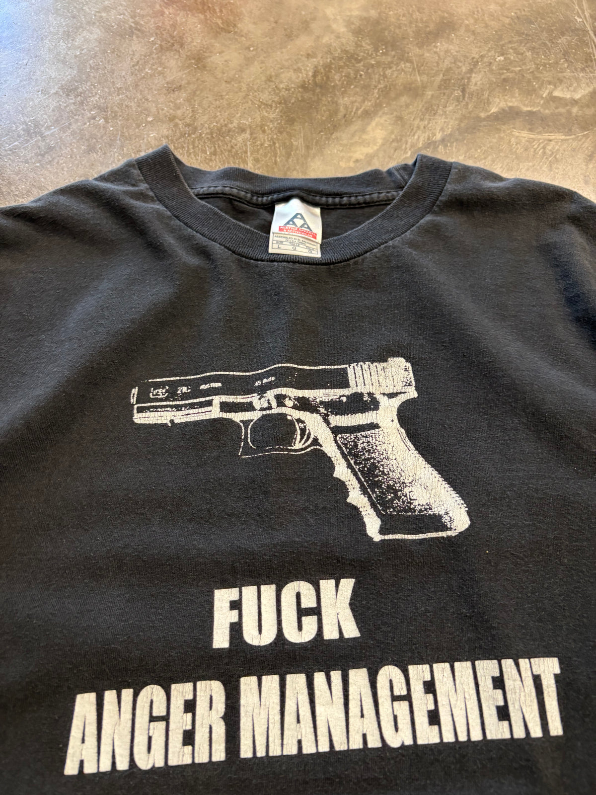 Vintage fuck anger management shirt size large