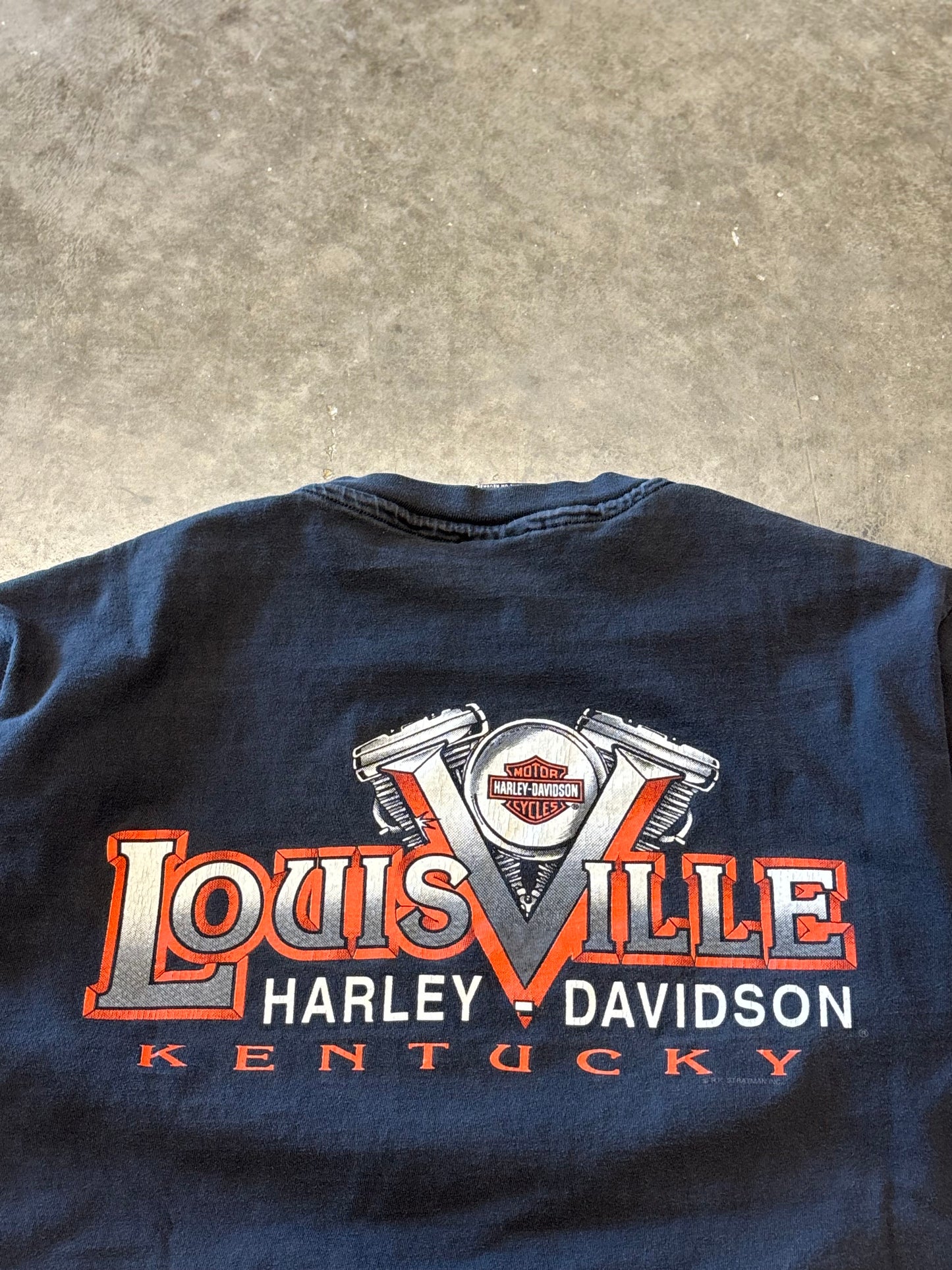 Vintage Harley Davidson Untamed Tiger shirt size large