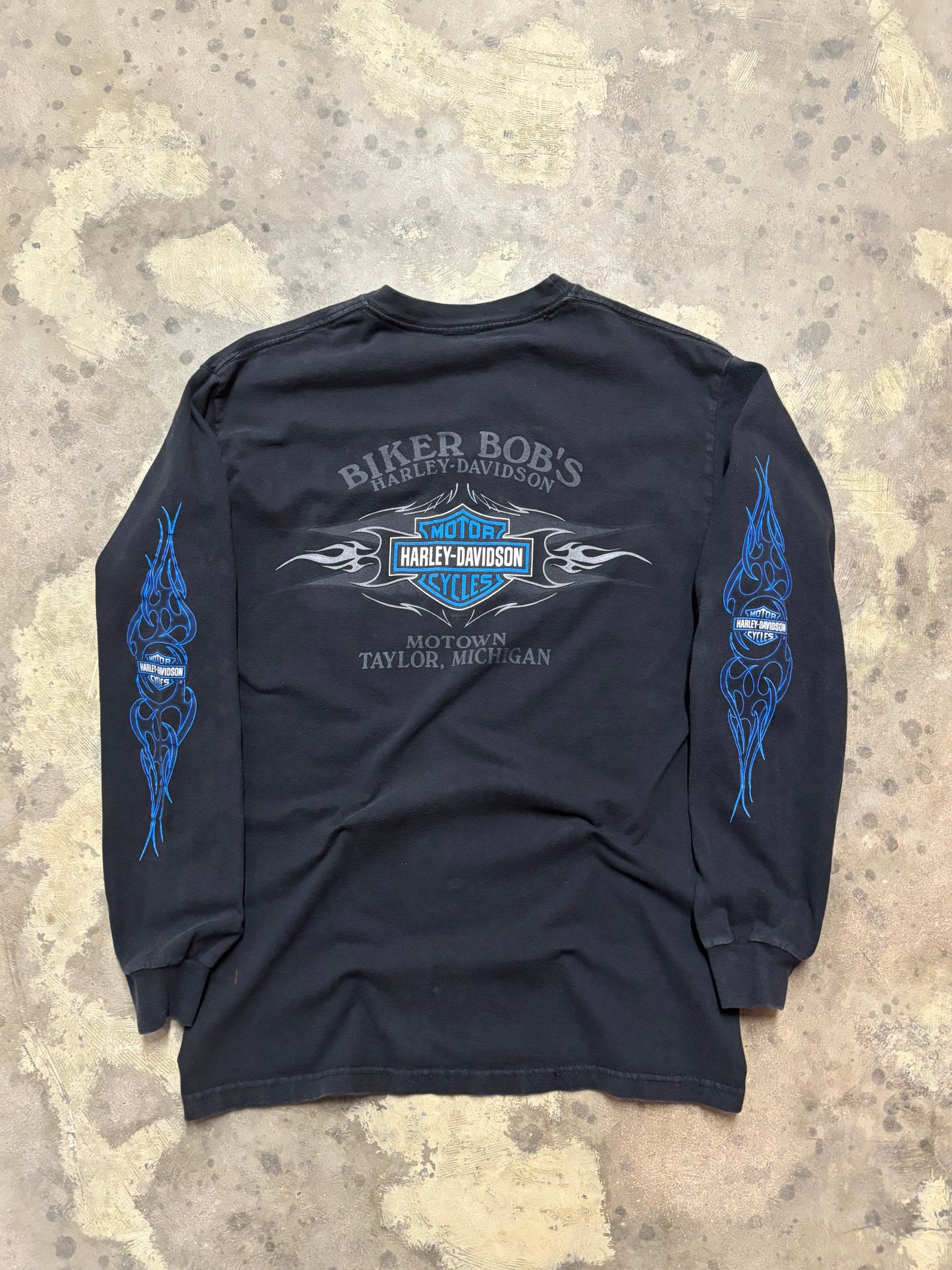 Vintage Harley Davidson Ride It Hot longsleeve shirt