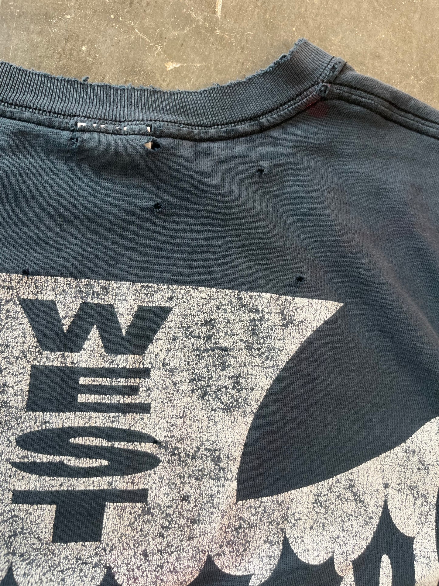 Vintage thrashed west coast choppers shirt size medium