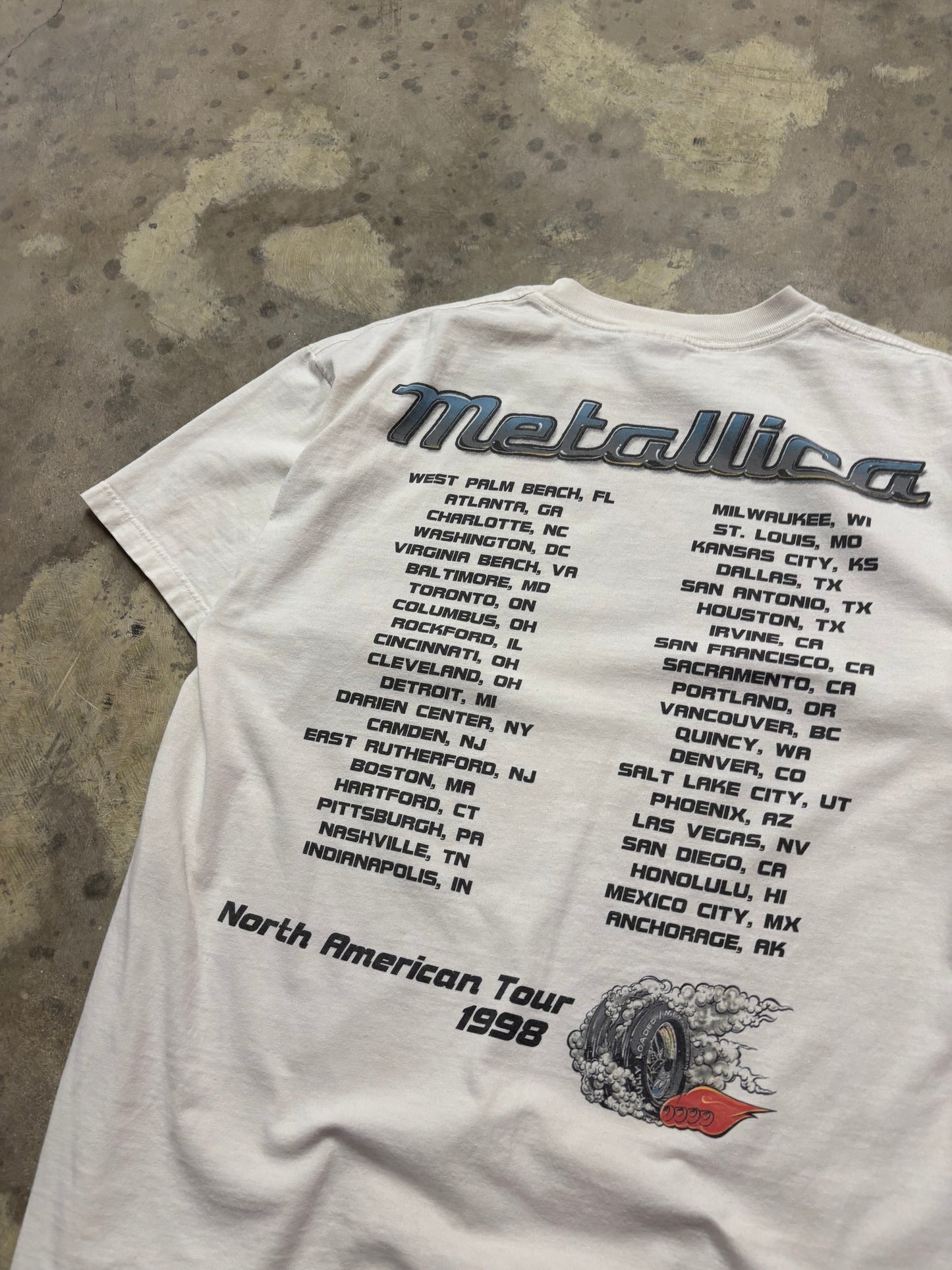 Vintage Metallica Ed Roth shirt size large