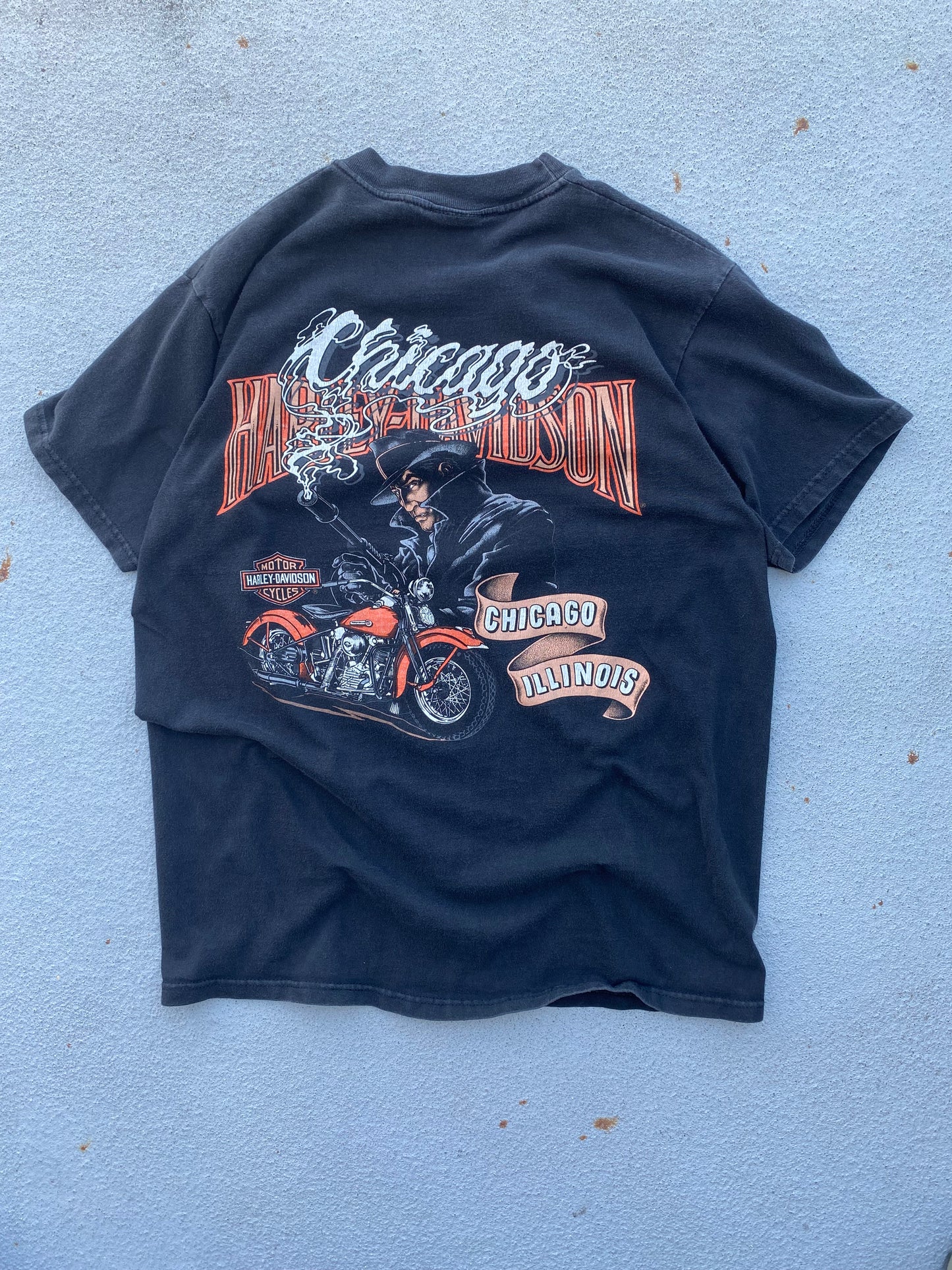 Vintage Chicago Legendary Harley shirt size large