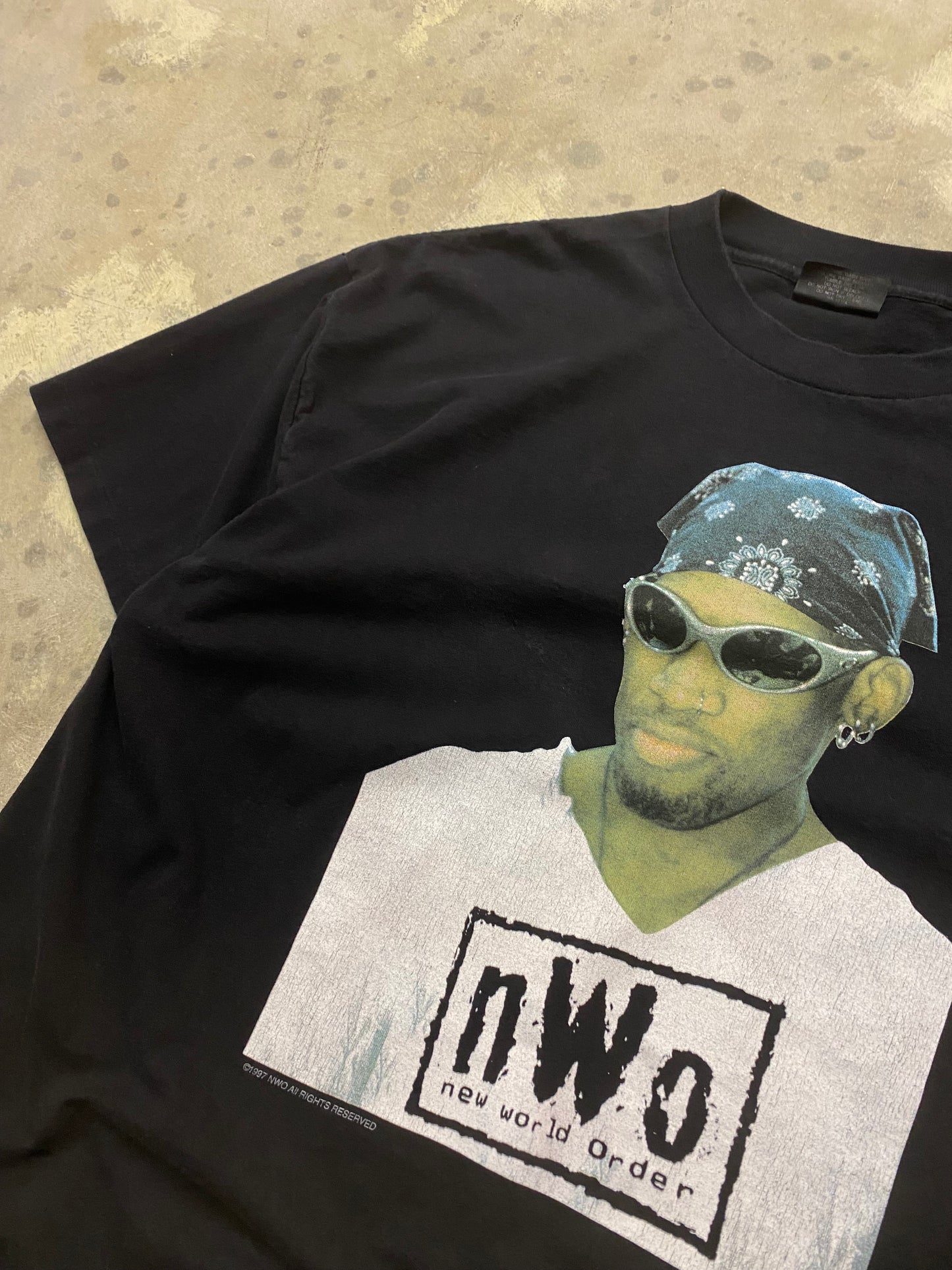 Vintage Dennis Rodman NWO shirt size XXl